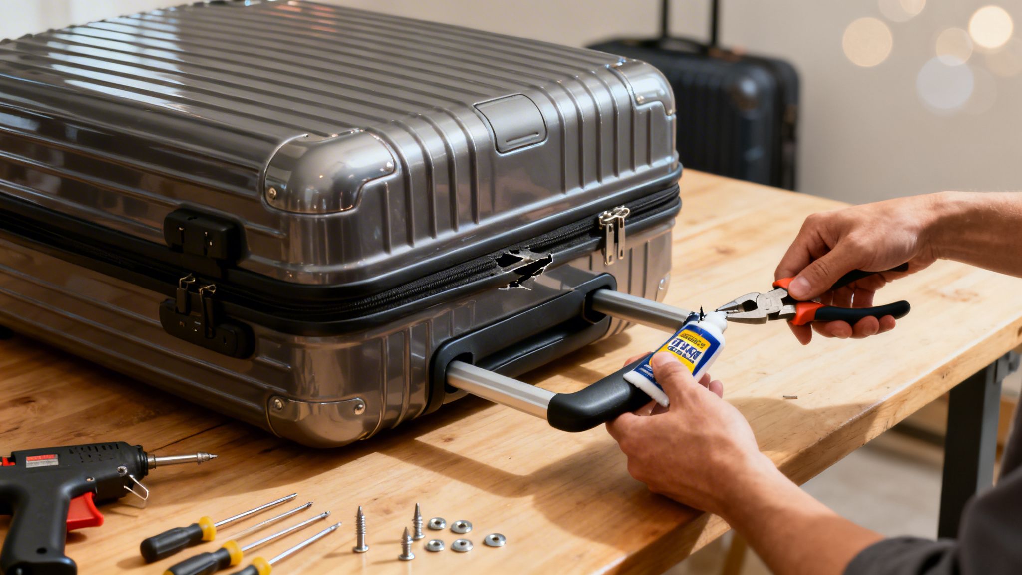 How to Fix Broken Luggage Handle: A Practical DIY Guide