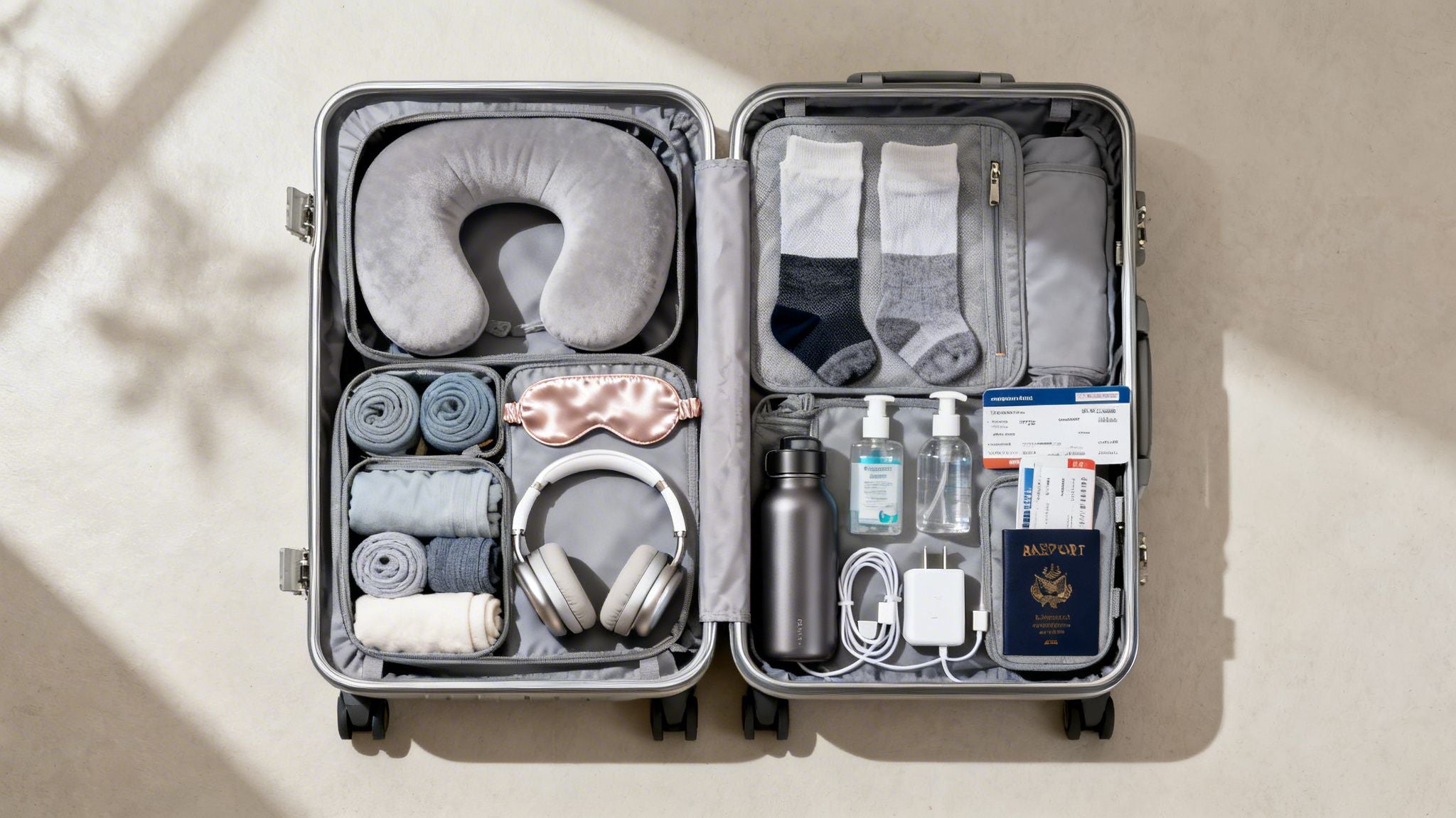 Your Ultimate Checklist of Travel Essentials for Long Flights