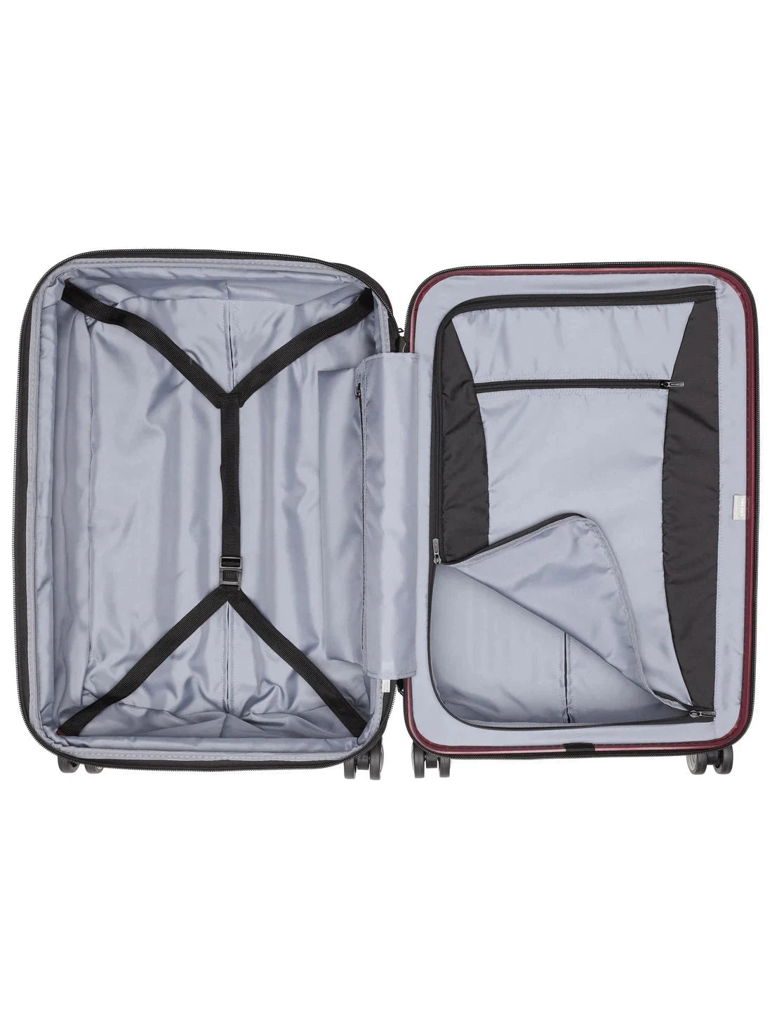 Maleta extensible de titanio de tamaño mediano de 25"