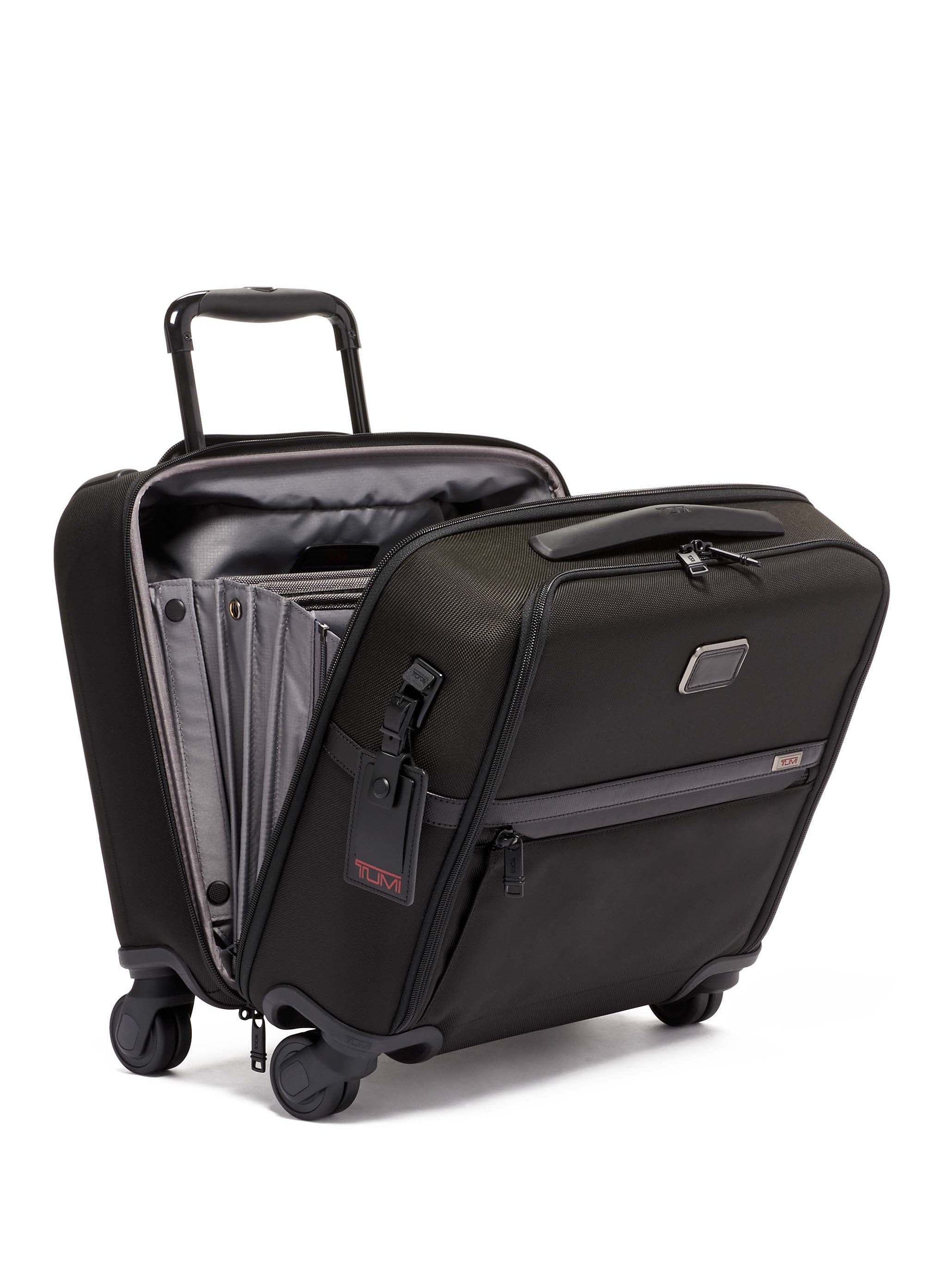 Tumi Alpha 3 Compact 4 Wheeled Briefcase