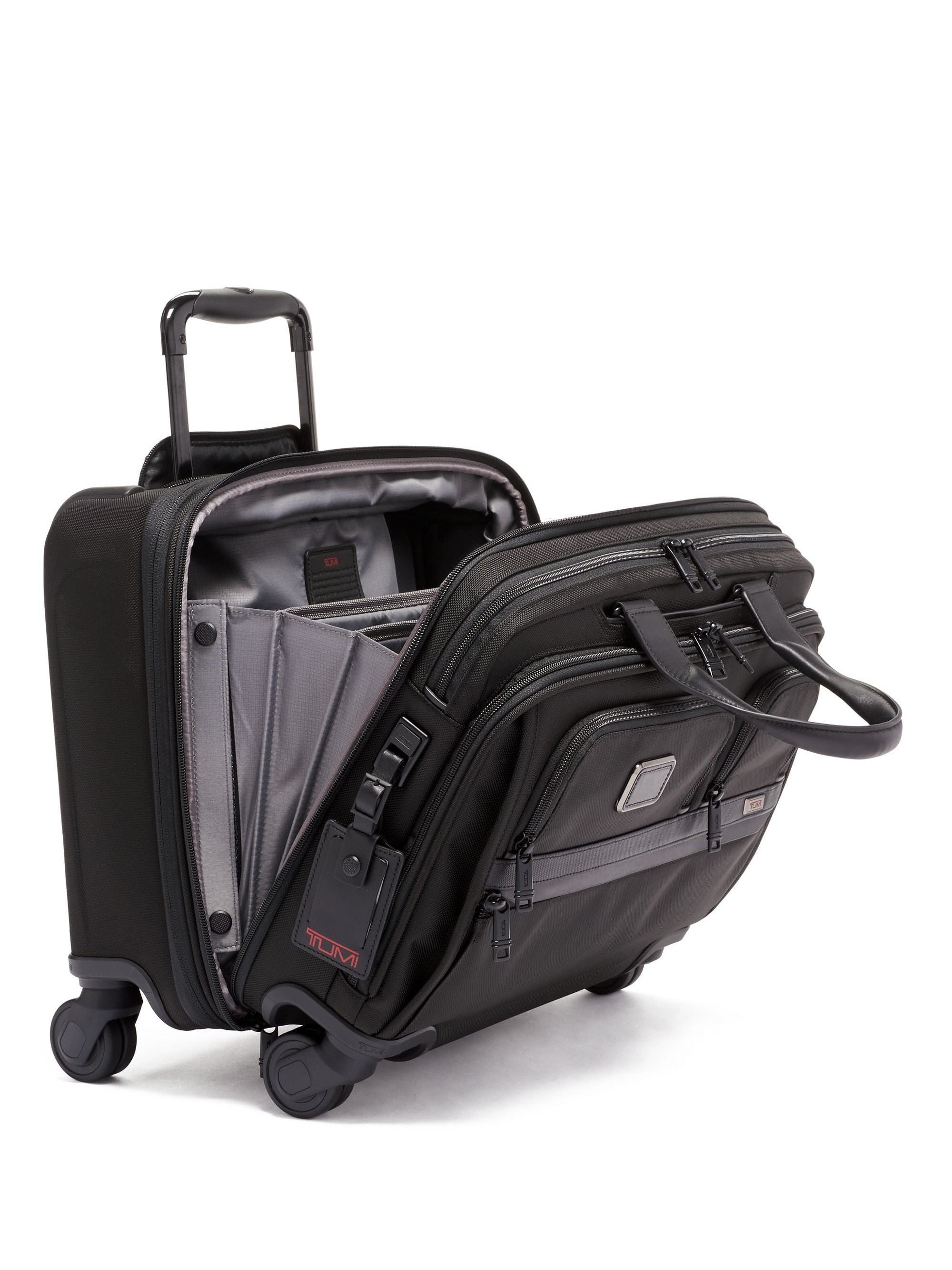 Tumi Alpha 3 Deluxe 4 Wheeled Laptop Case Briefcase