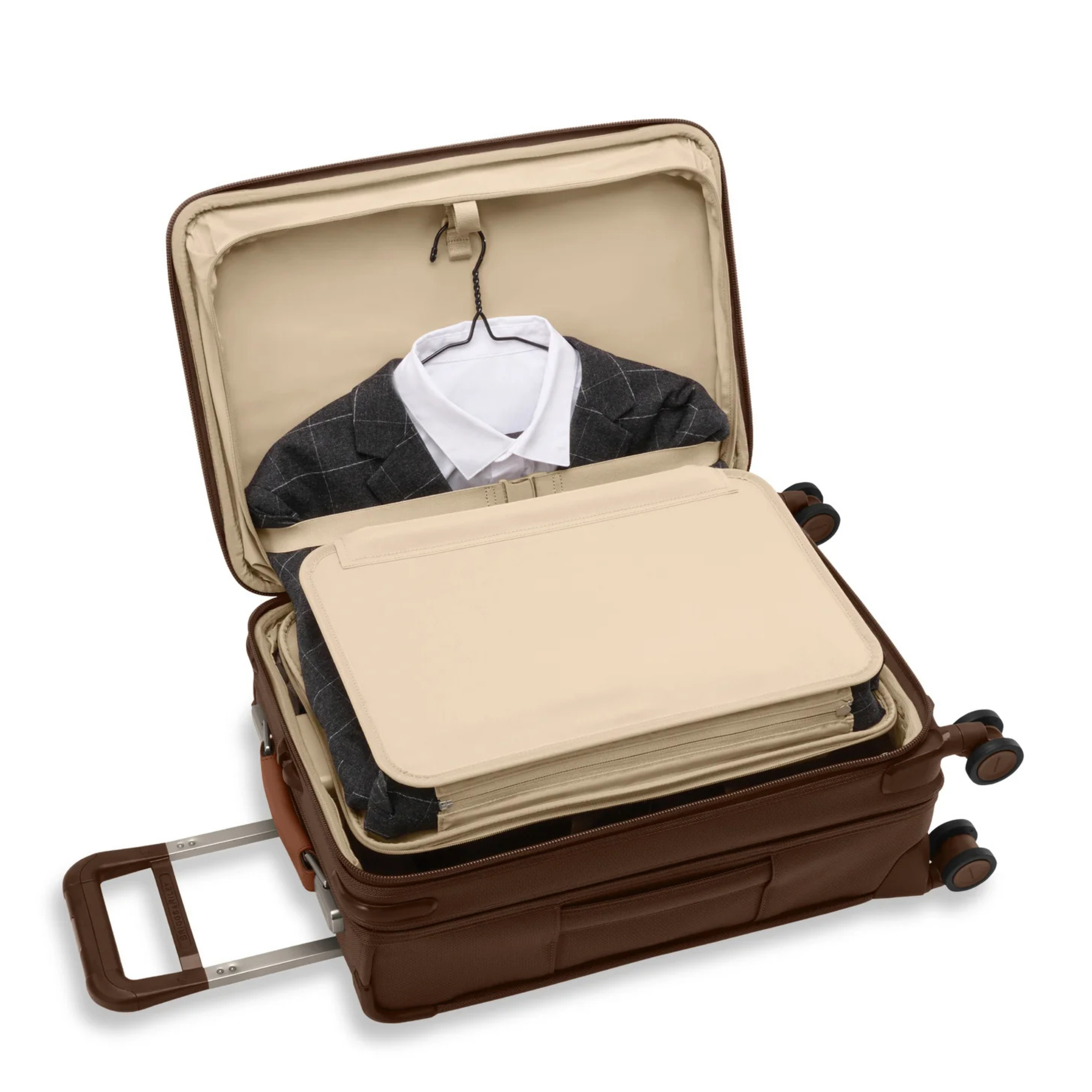 Briggs & Riley Baseline Essential Carry-On Spinner Chocolate