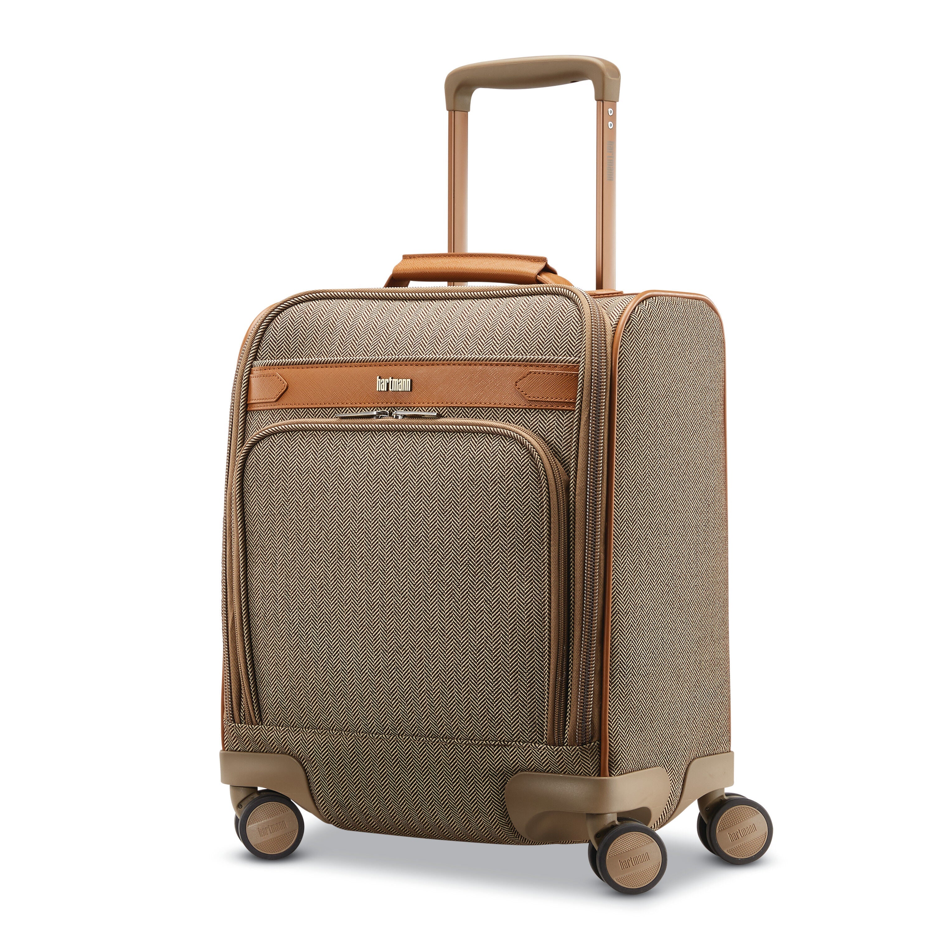 Hartmann Herringbone Deluxe Carry-On Underseat Spinner