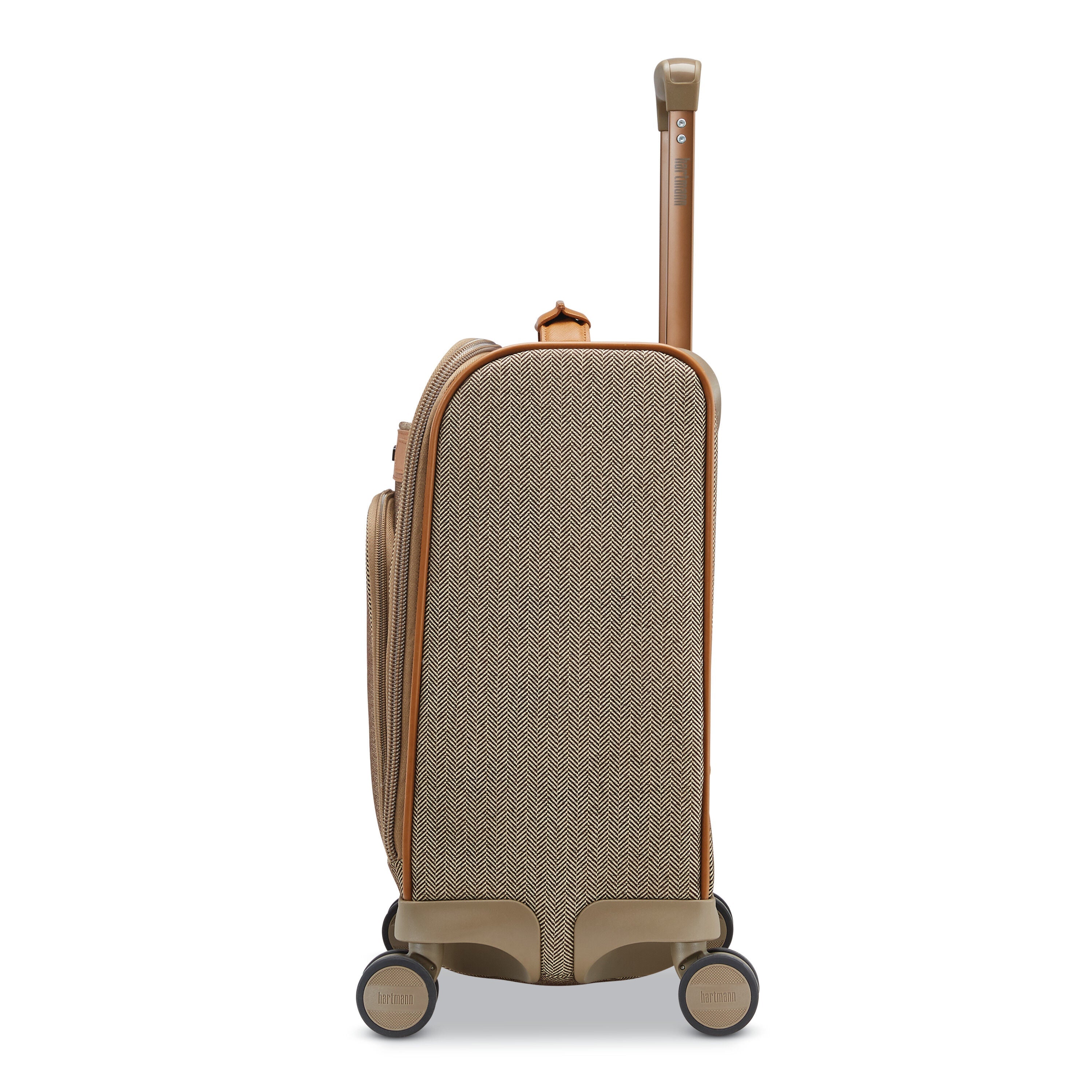 Hartmann Herringbone Deluxe Carry-On Underseat Spinner