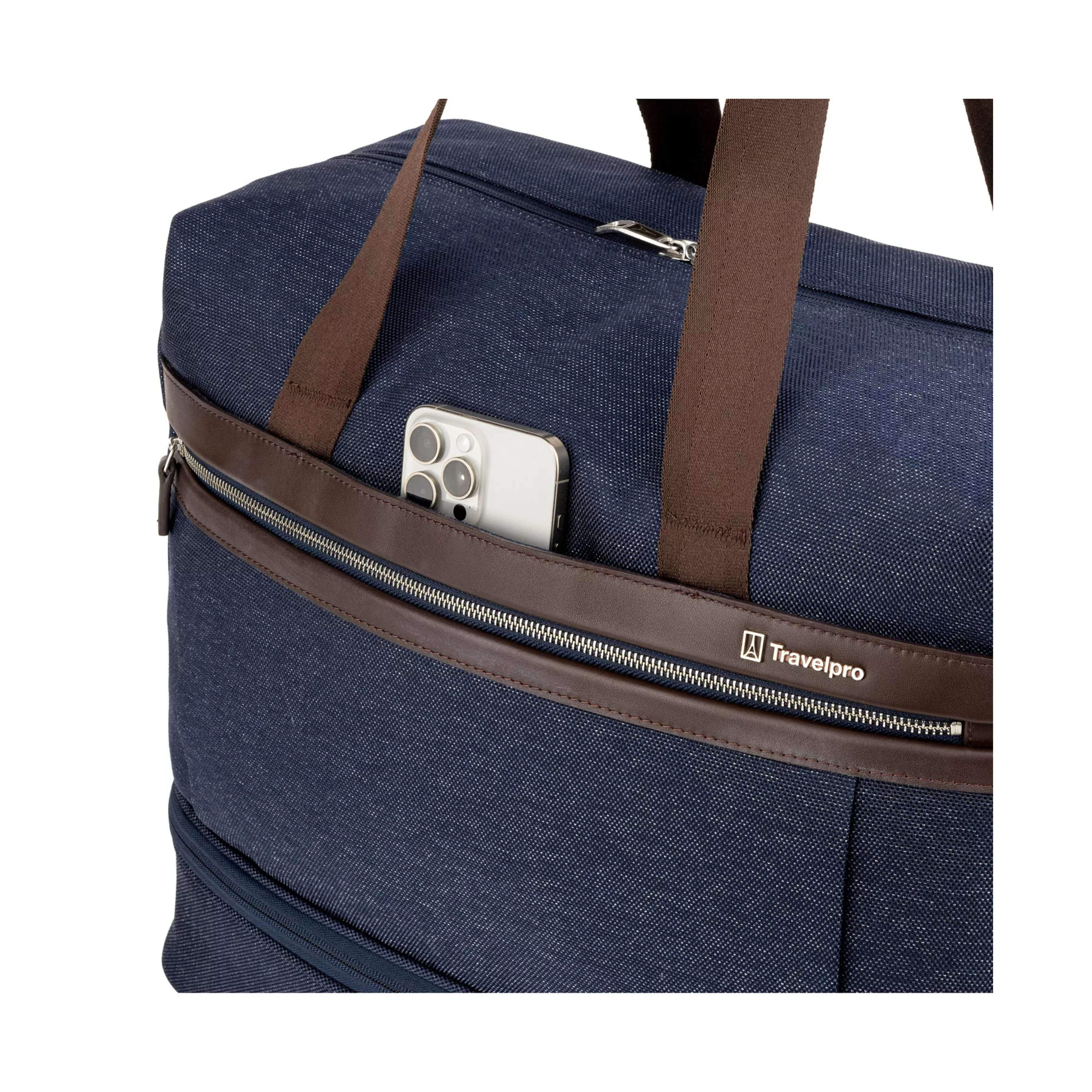 Bolso de fin de semana Platinum Elite con fondo abatible