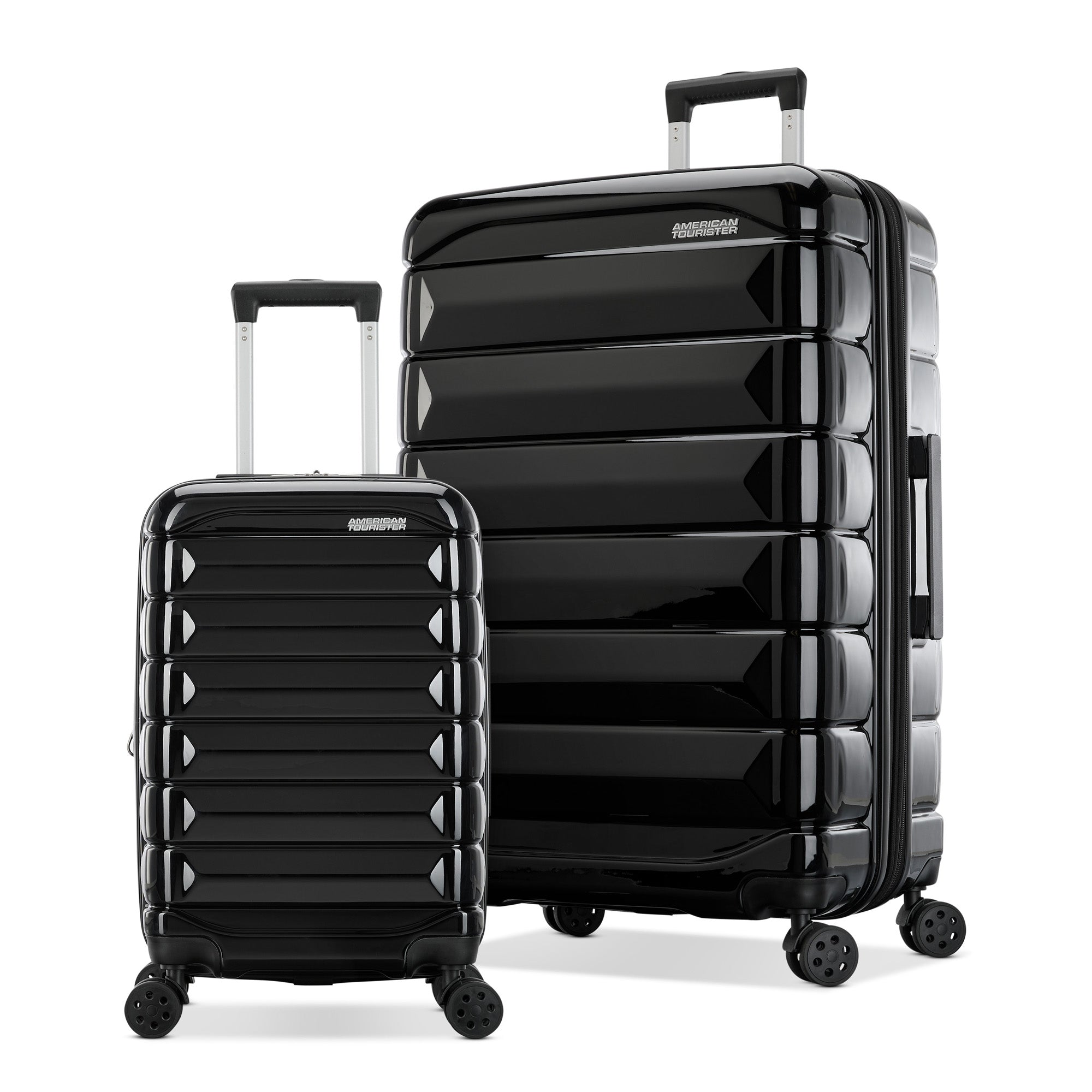 American Tourister Kontour Two Piece Large Carry-On Luggage