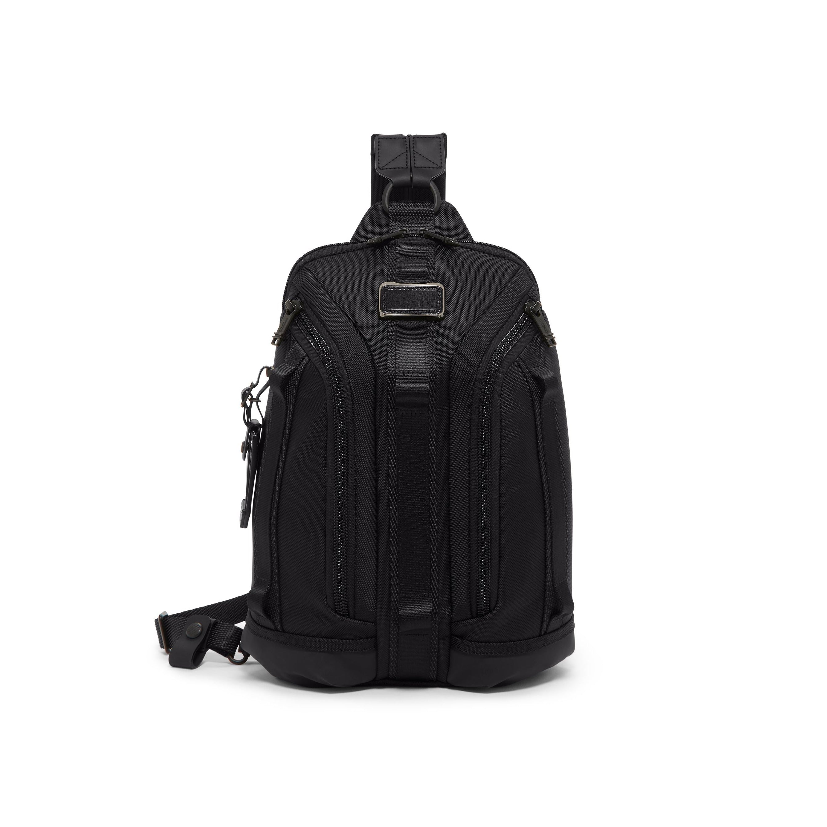 TUMI Alpha Bravo Knight Sling Backpack Black TUMI Alpha Bravo Knight Sling Backpack Black