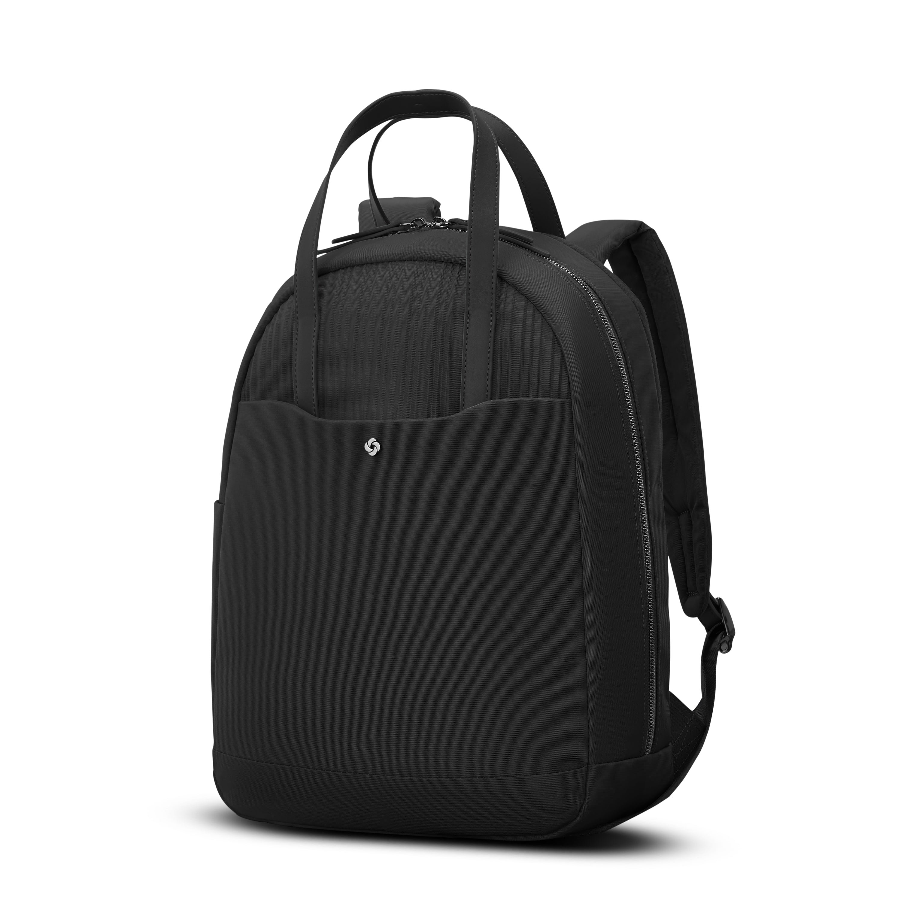 backpack for 18 laptop Anti-theft 18-inch and an adjustable elastic side pocket for water bottles or large cups LOVEVOOK Leather Laptop Backpack for