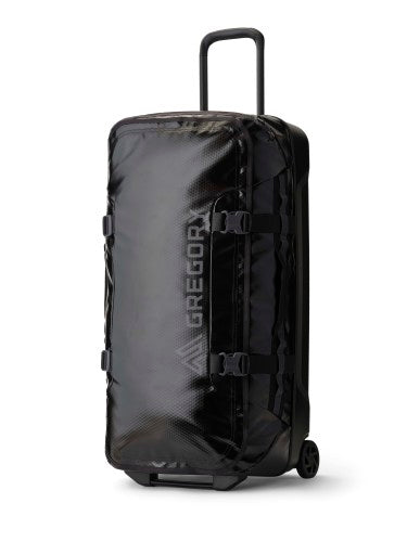 Gregory Alpaca Wheeled Duffel 100L Obsidian Black FRONT
