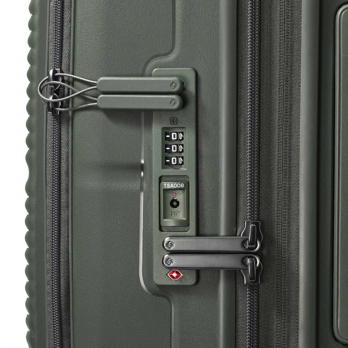 Samsonite Paralux Hardside Spinner Olive Carry-On