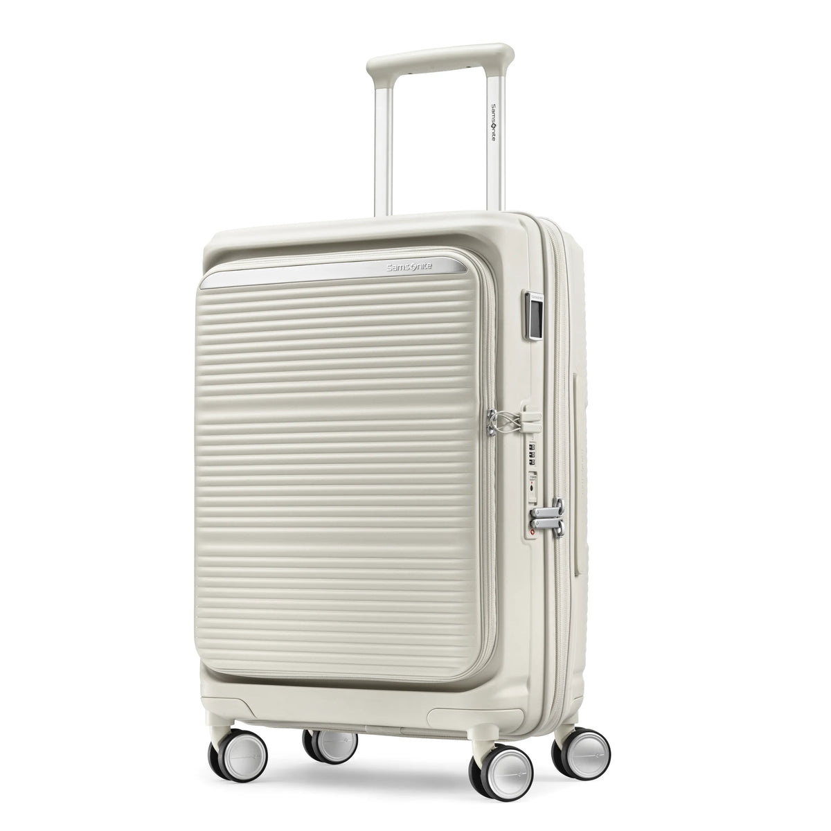 Samsonite Paralux Hardside Spinner Stone Grey Carry-On