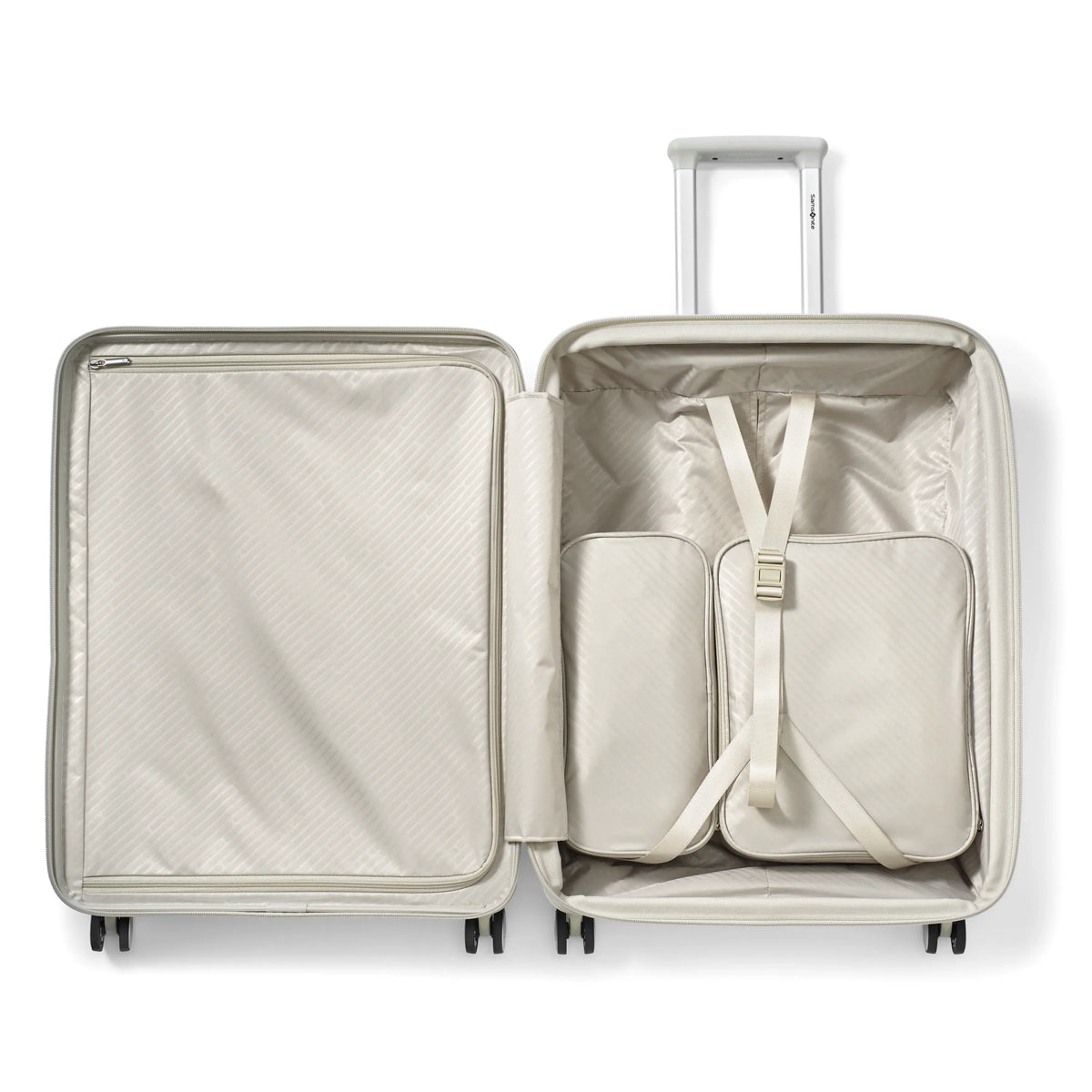 Samsonite Paralux Hardside Spinner Stone Grey Medium