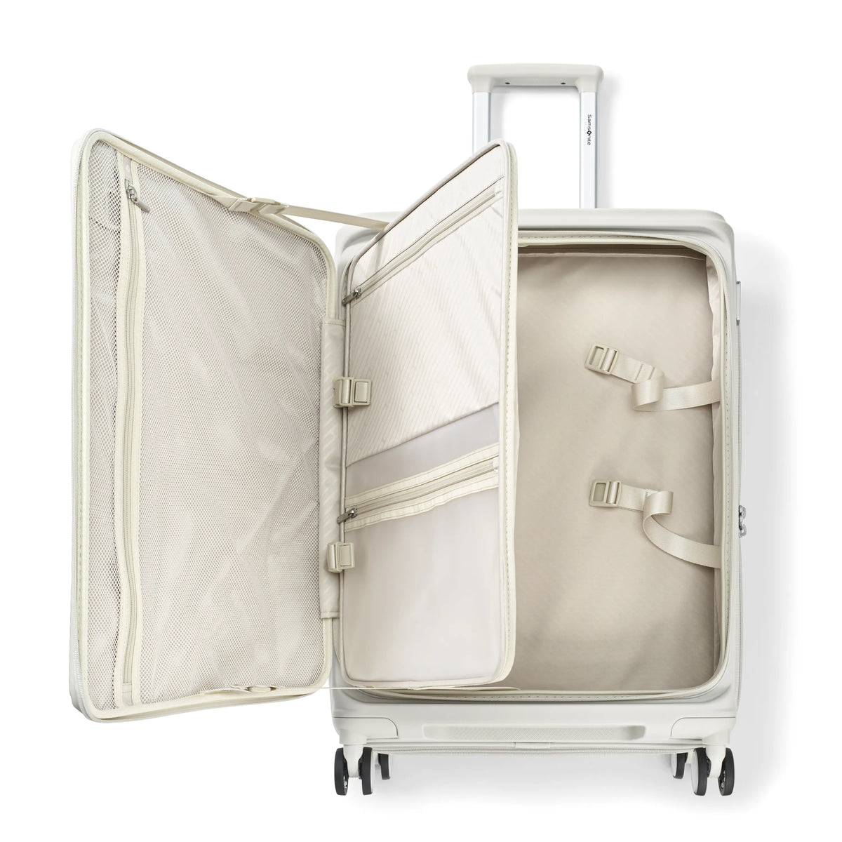 Samsonite Paralux Hardside Spinner Stone Grey Medium
