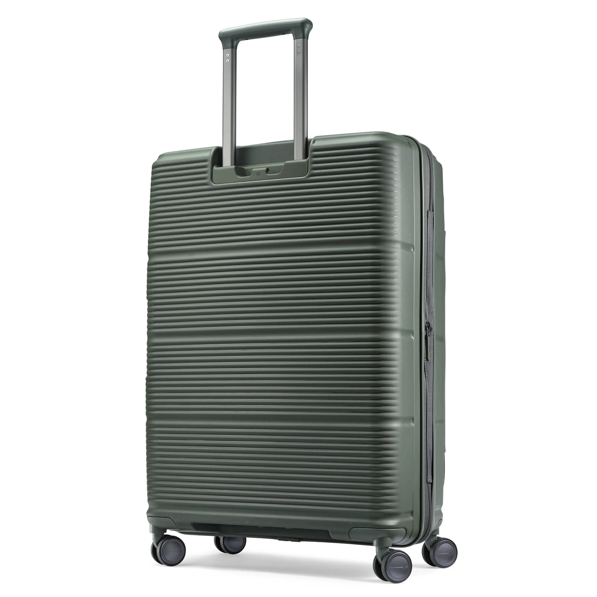 Samsonite Paralux olive large checked hardside spinner, back34 3542982
