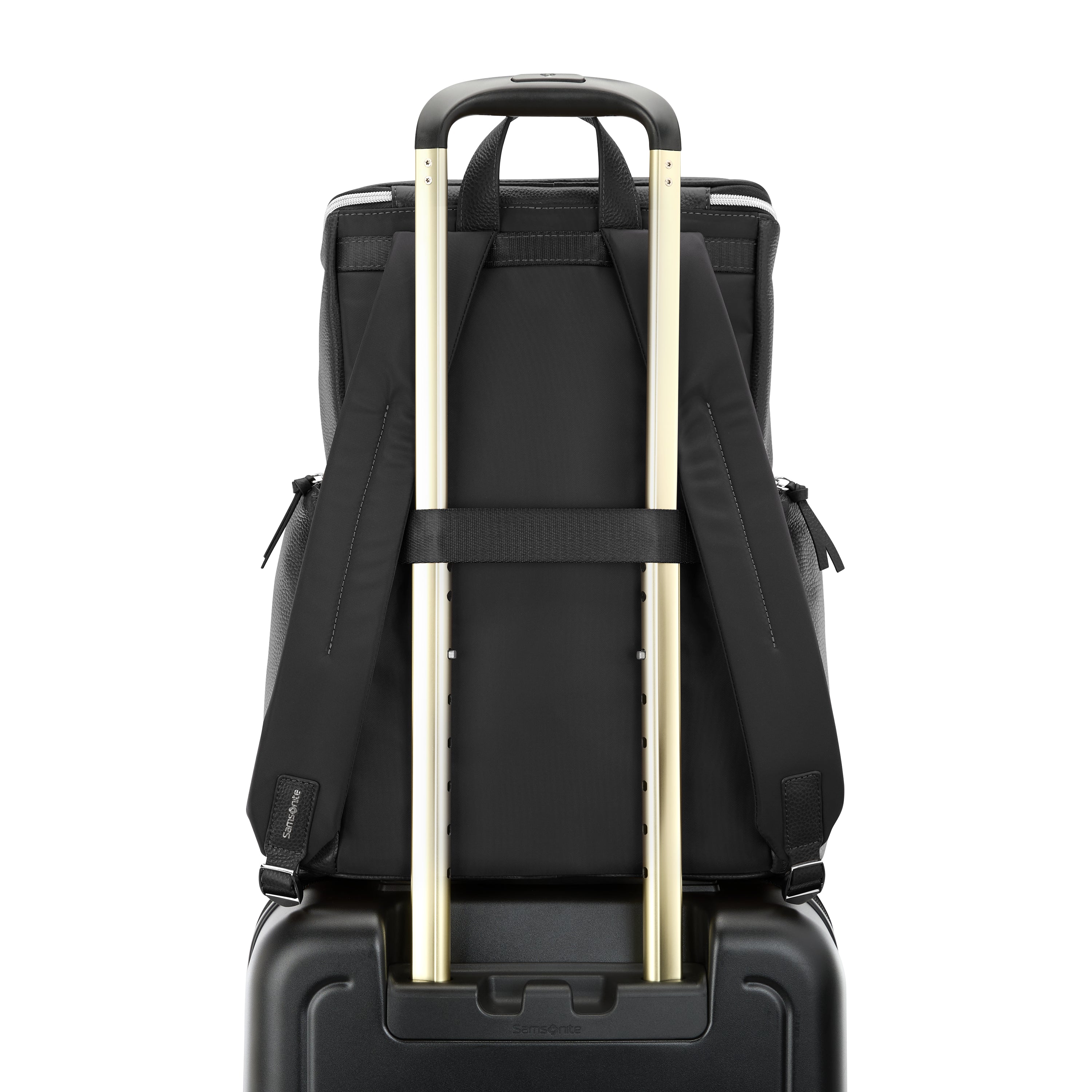 Samsonite Mobile Solution 2 Leather Deluxe Backpack