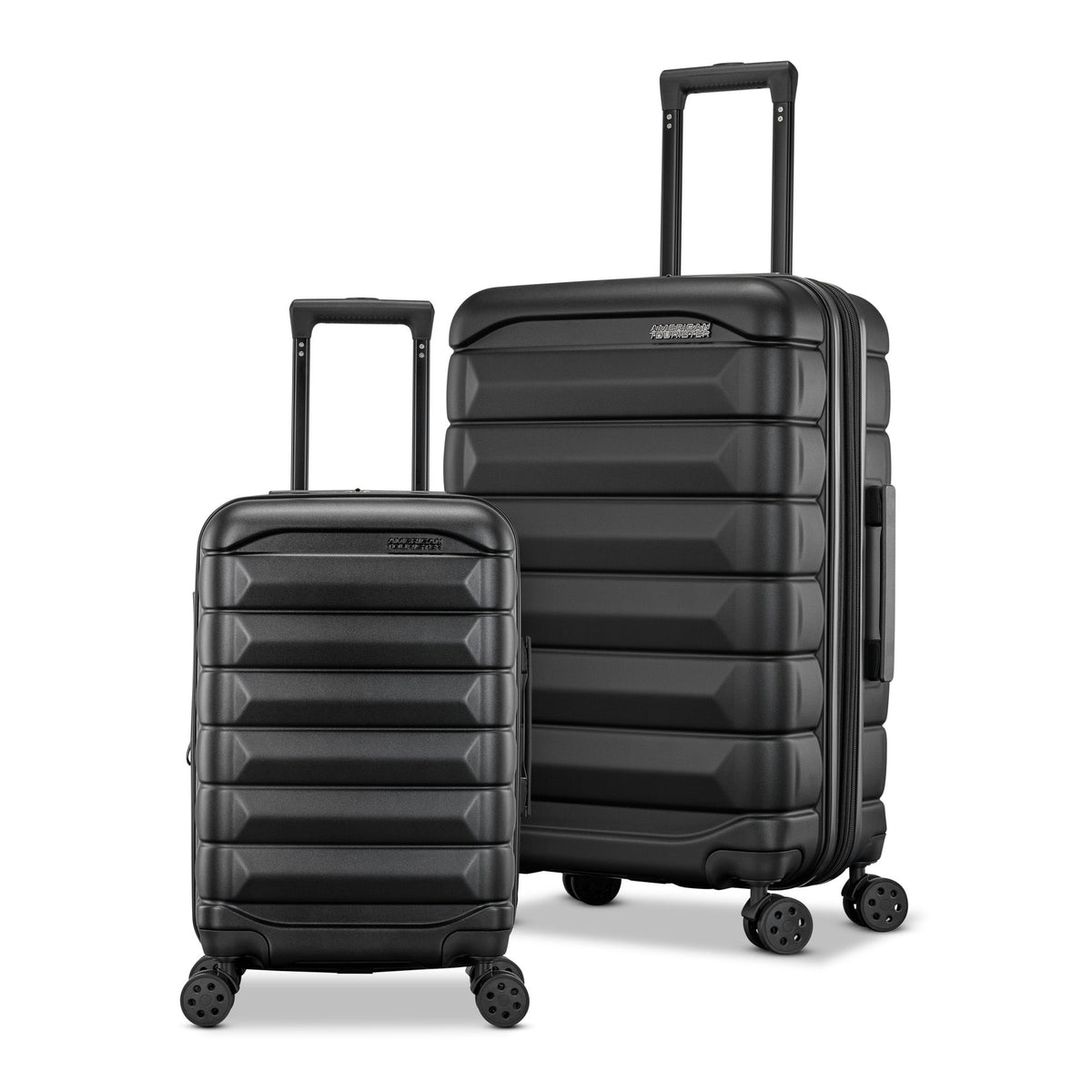 American Tourister Kontour 2-Piece Set (Carry-On/Medium) Matte Black