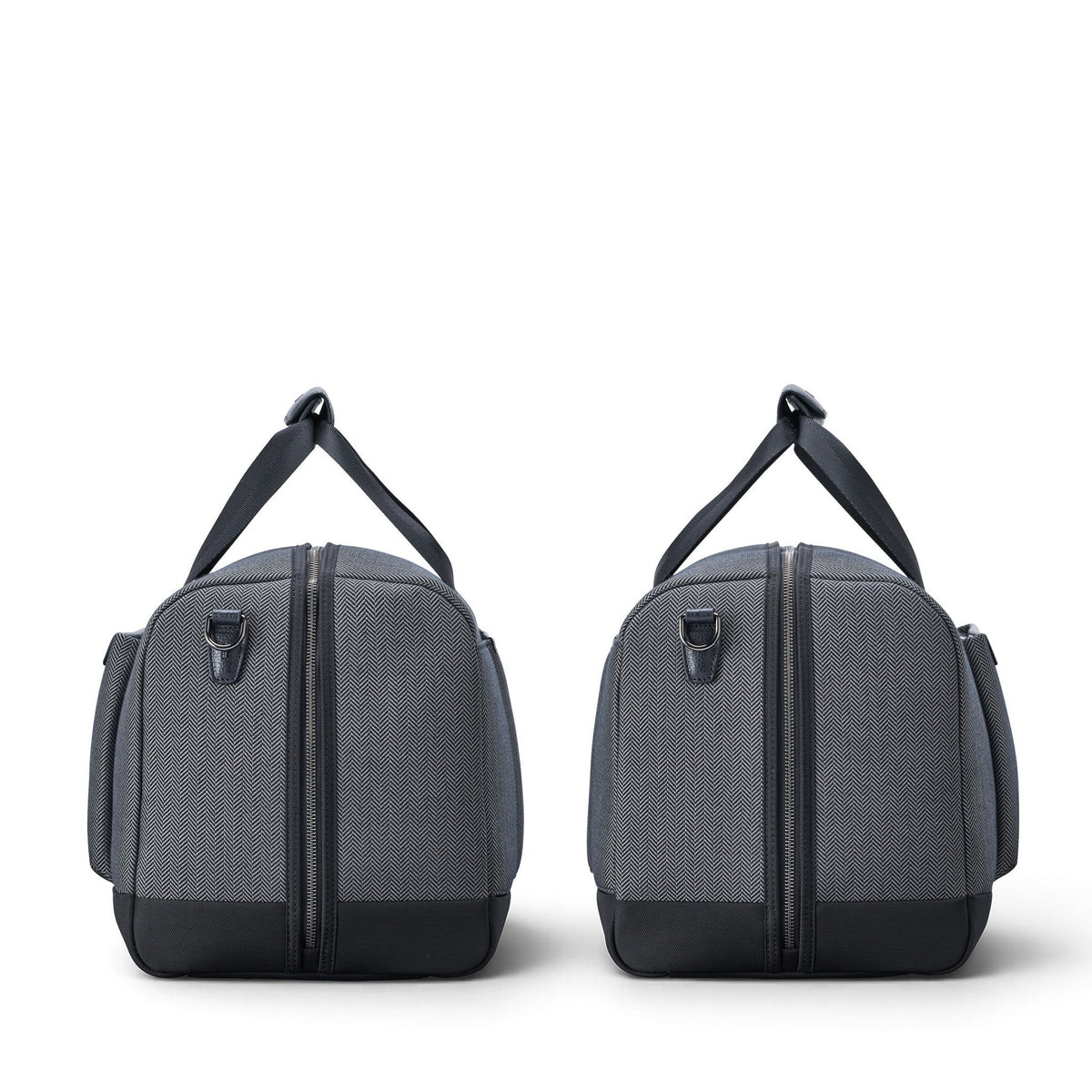 Hartmann Herringbone Weekender Duffel - Black Herringbone