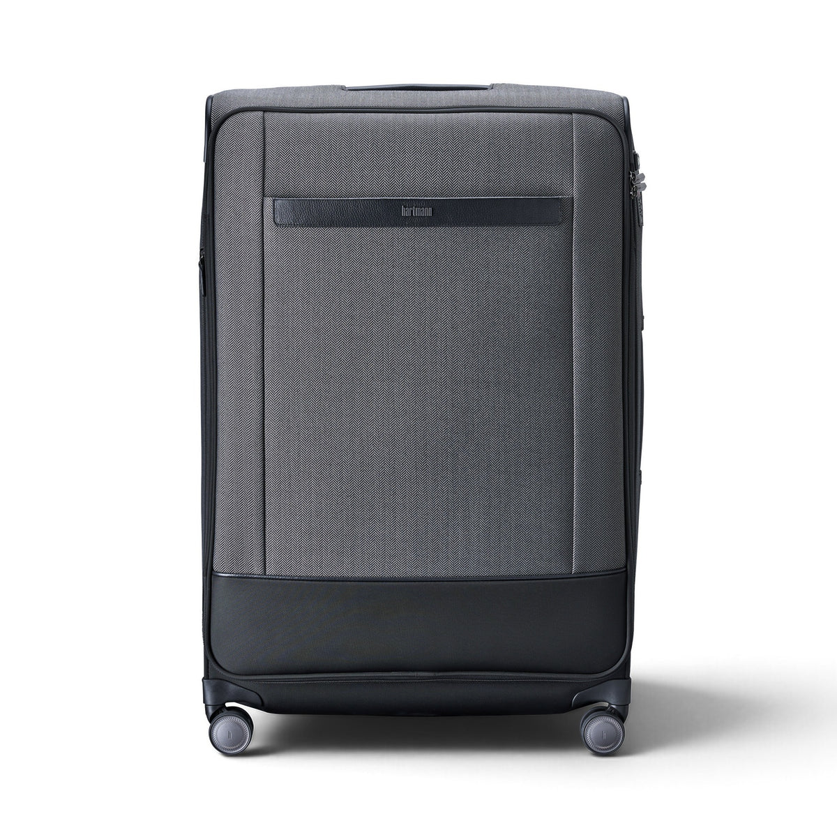 Hartmann Herringbone Extended Journey Expandable Spinner - Black Herringbone