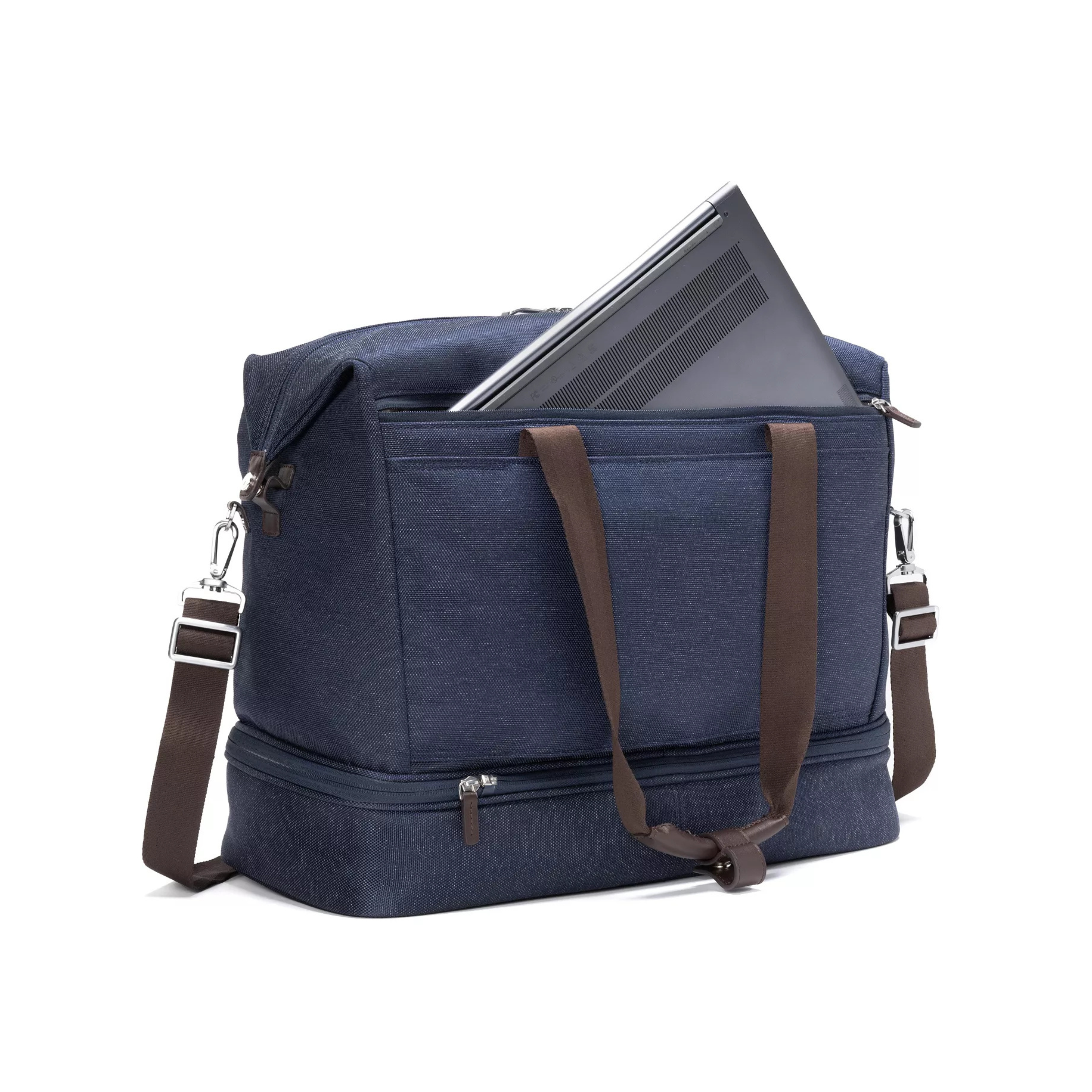 Bolso de fin de semana Platinum Elite con fondo abatible