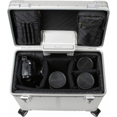 Aleon Aluminum Deluxe 4-Wheeled Pilot Case 17"