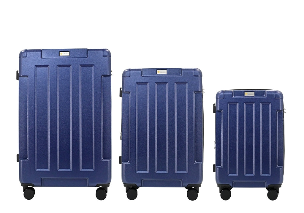 US Army Hawk 3-Piece Luggage Set – Lightweight Expandable ABS Hard Shell Suitcases with Spinner Wheels & Logo Print (28”/24”/20”) – Military Travel Collection