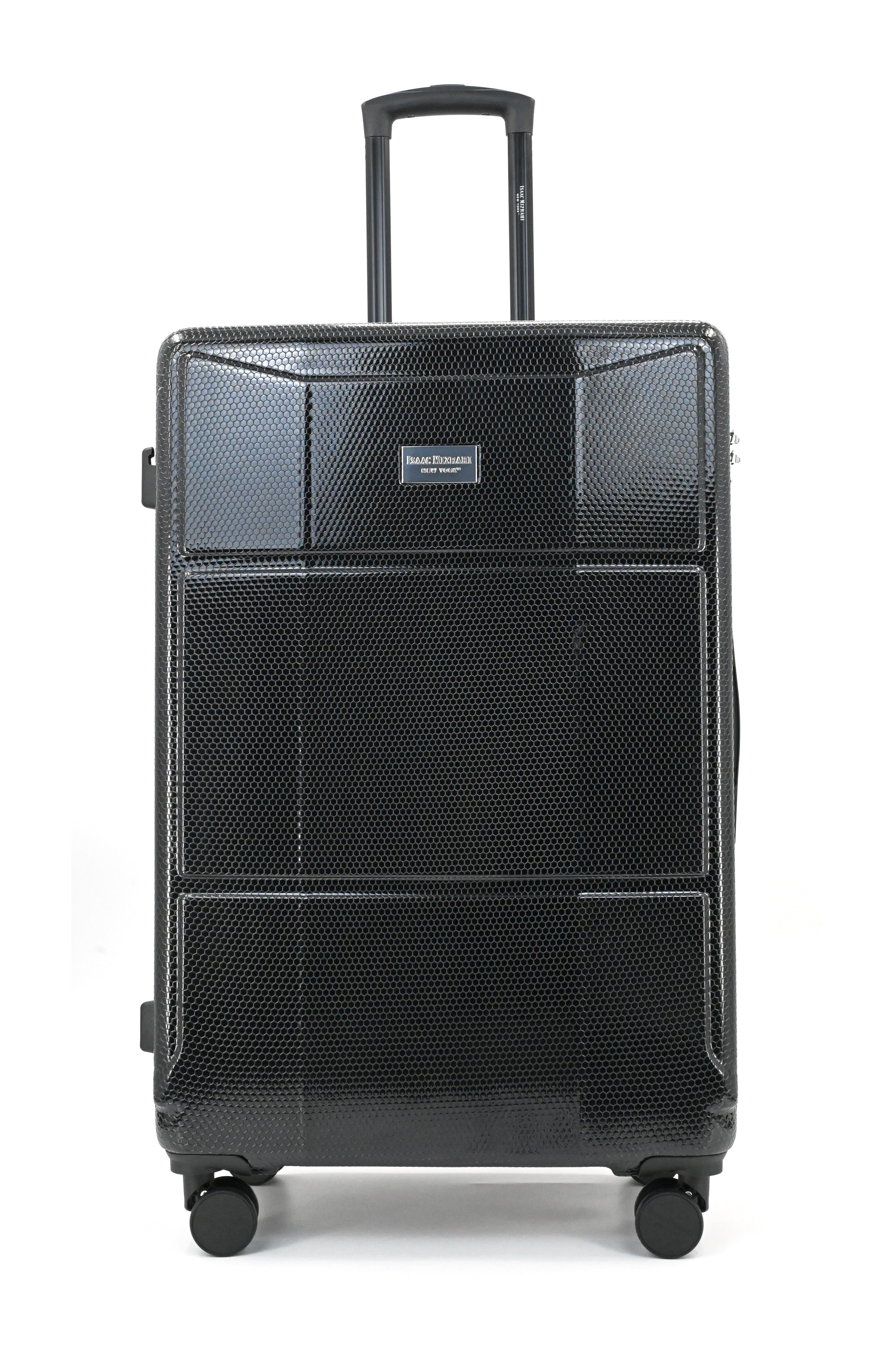 ISAAC MIZRAHI AERO 3-Piece Luggage Set – Lightweight Expandable ABS Hard Shell Suitcases with Spinner Wheels (28”/24”/20”) – Designer Travel Set
