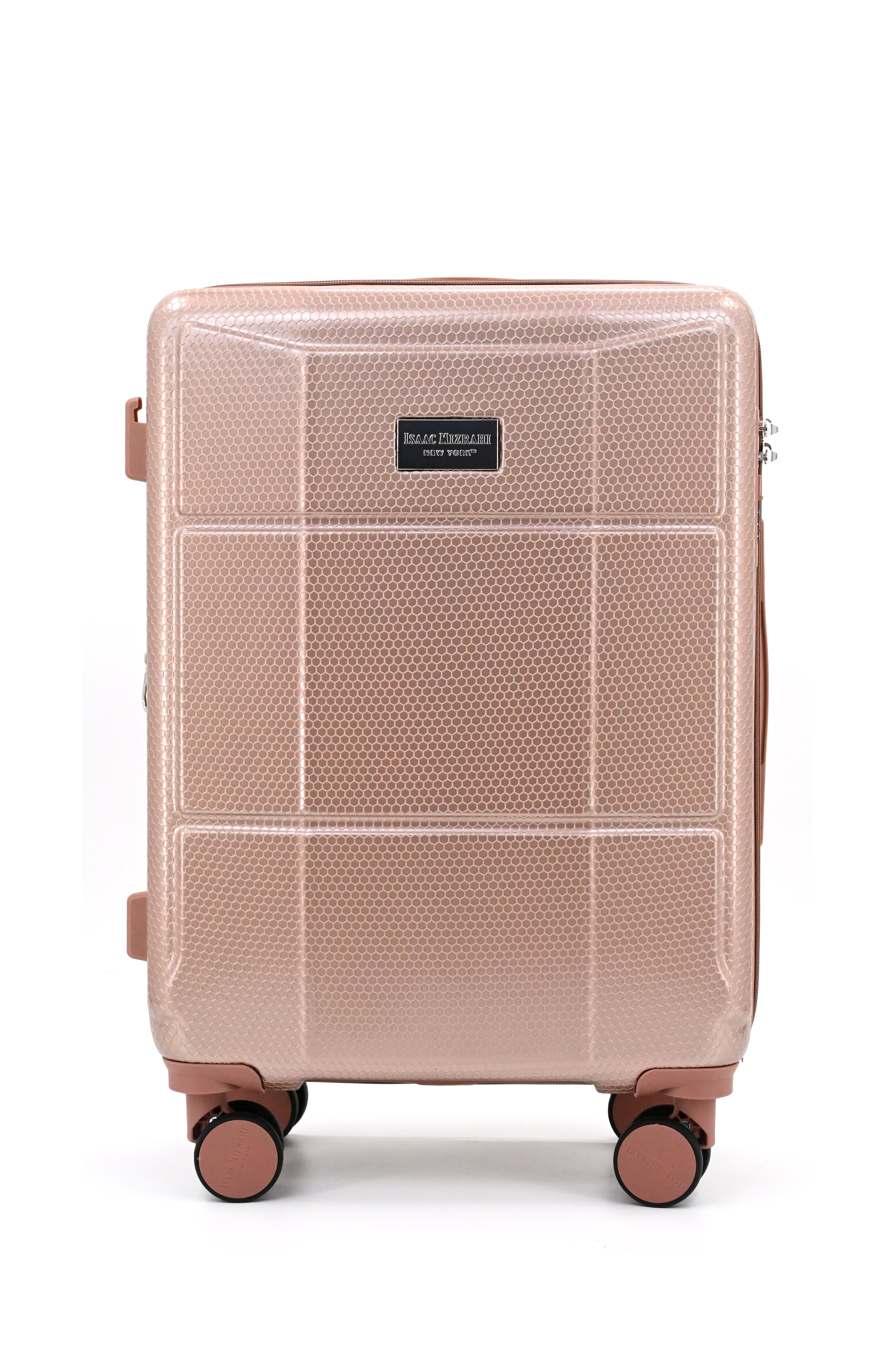 ISAAC MIZRAHI AERO 3-Piece Luggage Set – Lightweight Expandable ABS Hard Shell Suitcases with Spinner Wheels (28”/24”/20”) – Designer Travel Set