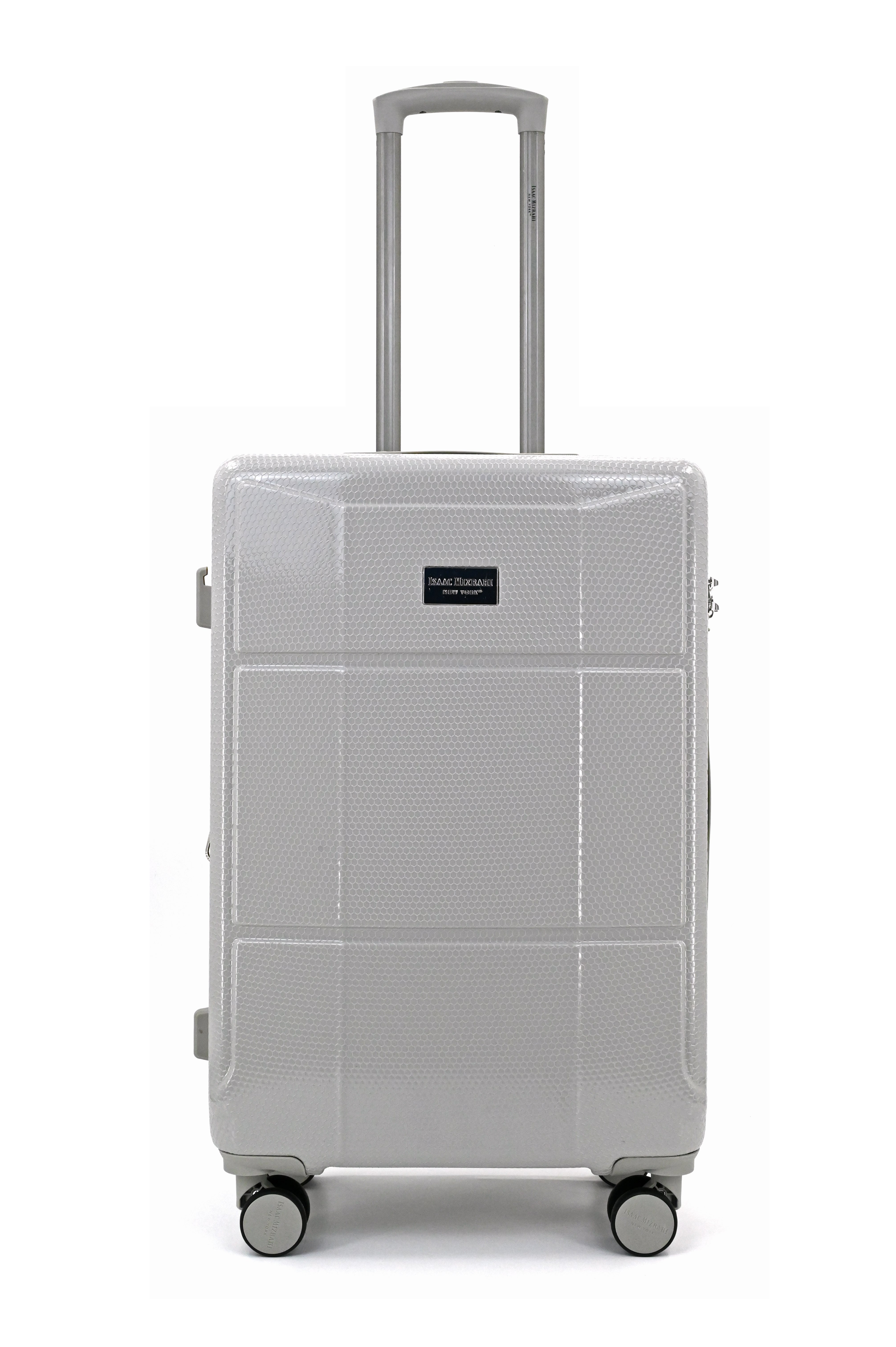 ISAAC MIZRAHI AERO 3-Piece Luggage Set – Lightweight Expandable ABS Hard Shell Suitcases with Spinner Wheels (28”/24”/20”) – Designer Travel Set