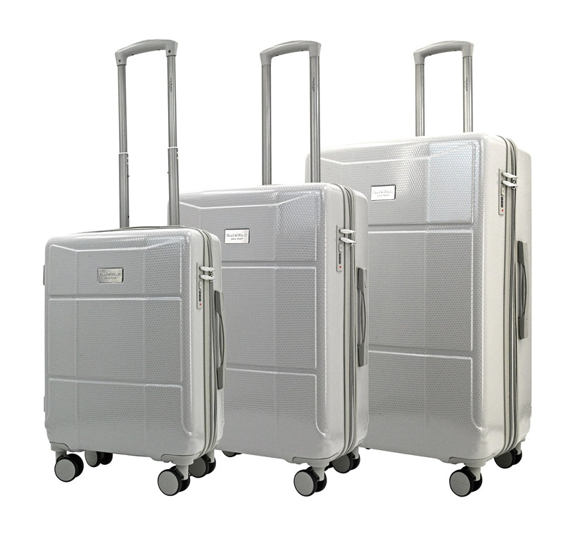 ISAAC MIZRAHI AERO 3-Piece Luggage Set – Lightweight Expandable ABS Hard Shell Suitcases with Spinner Wheels (28”/24”/20”) – Designer Travel Set