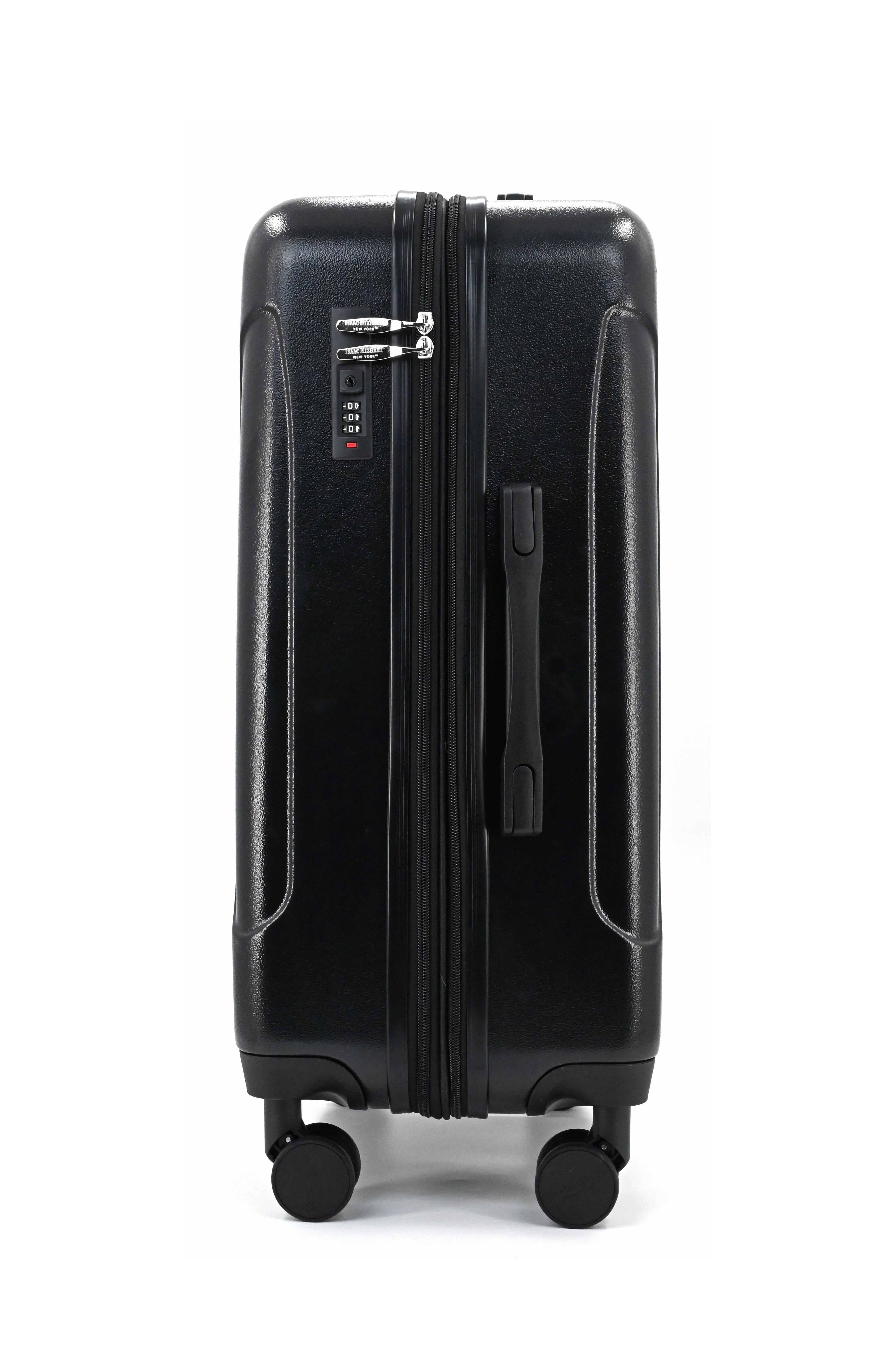 ISAAC MIZRAHI LUNA 3-Piece Luggage Set – Lightweight Expandable ABS Hard Shell Suitcases with Spinner Wheels (28”/24”/20”) – Designer Travel Set