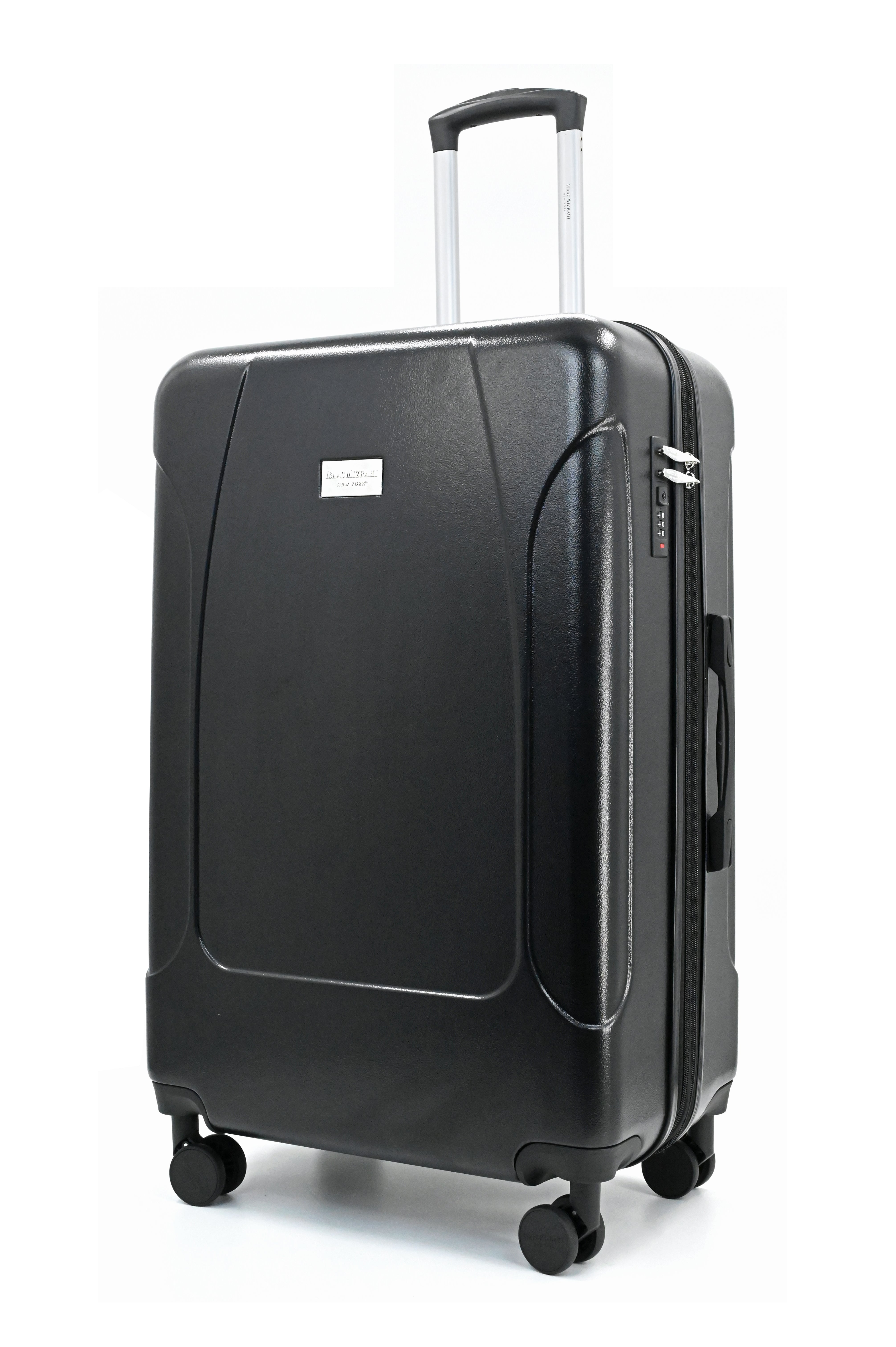 ISAAC MIZRAHI LUNA 3-Piece Luggage Set – Lightweight Expandable ABS Hard Shell Suitcases with Spinner Wheels (28”/24”/20”) – Designer Travel Set