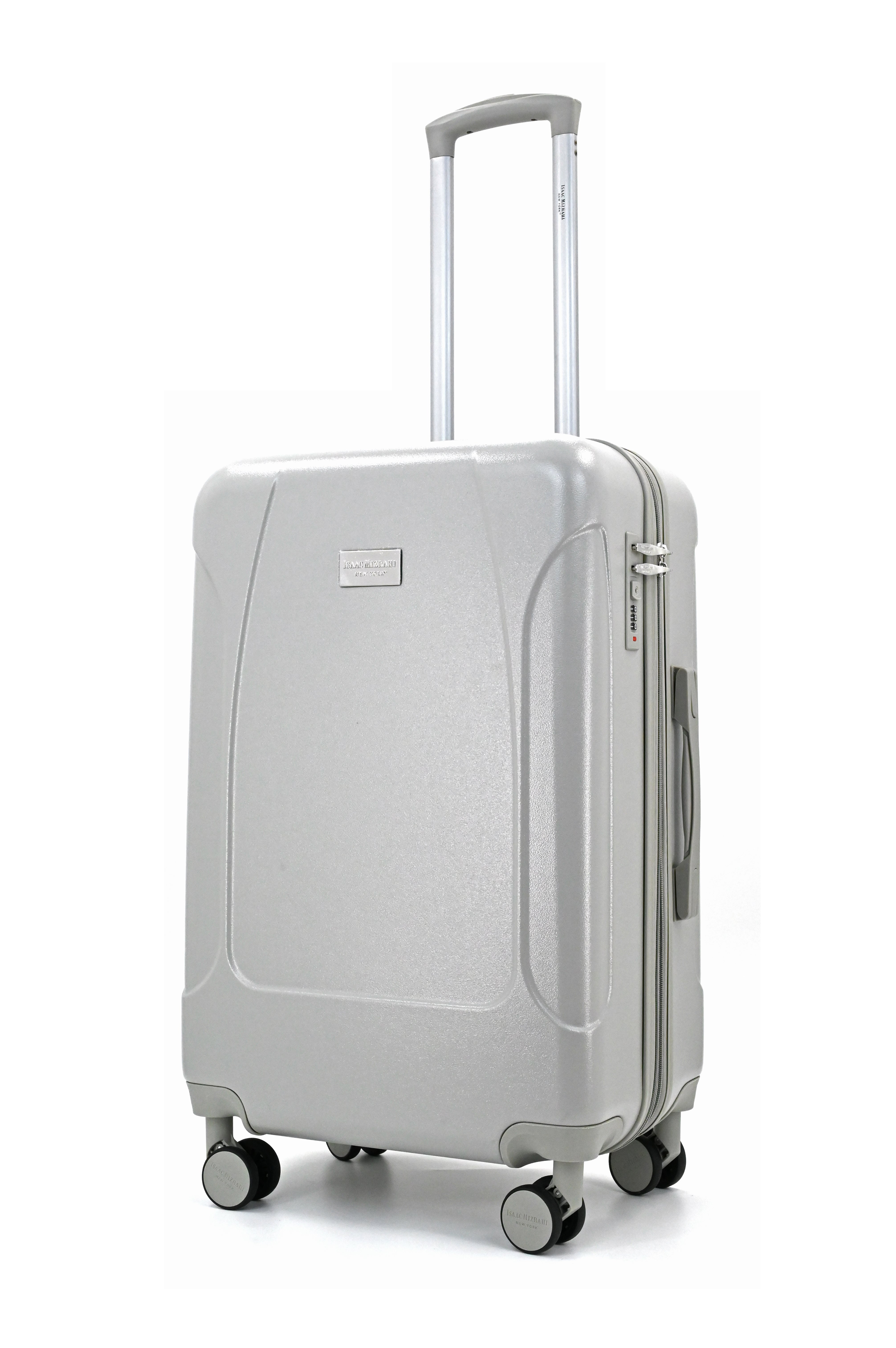 ISAAC MIZRAHI LUNA 3-Piece Luggage Set – Lightweight Expandable ABS Hard Shell Suitcases with Spinner Wheels (28”/24”/20”) – Designer Travel Set