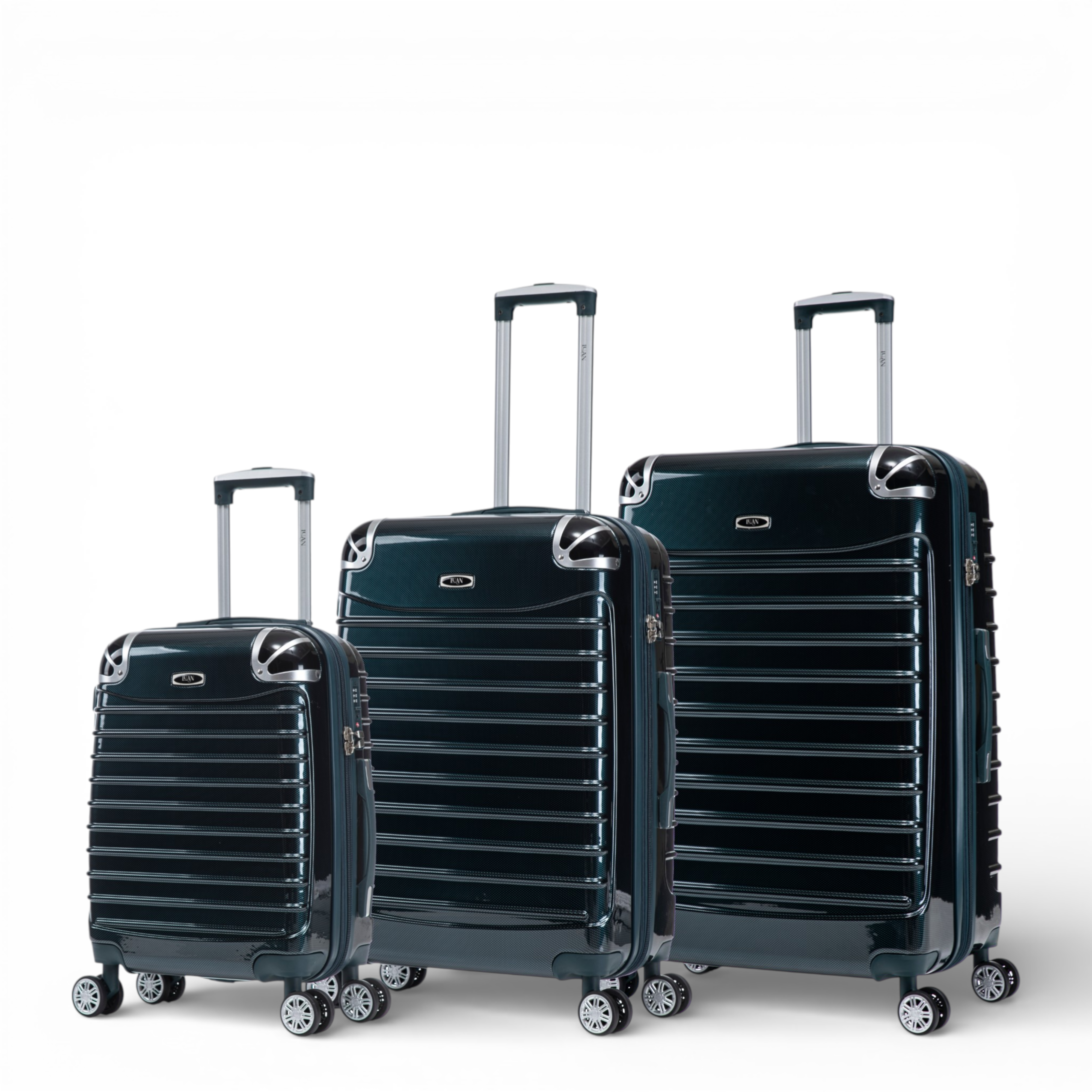 New Castle Hardside Luggage - 3 Pc Set