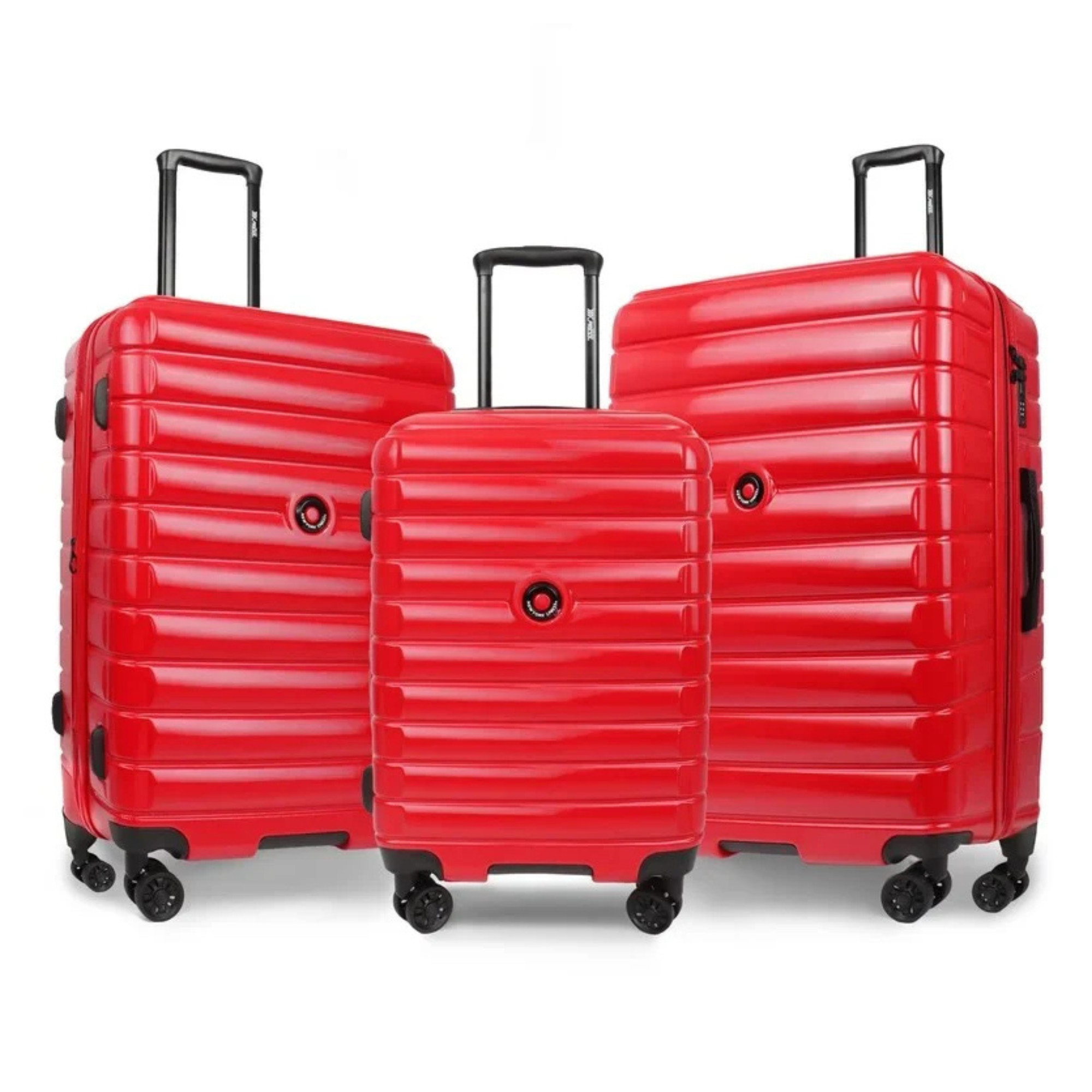 New York Xpress Hard Shell Expandable Luggage Spinner 3 Pc Set