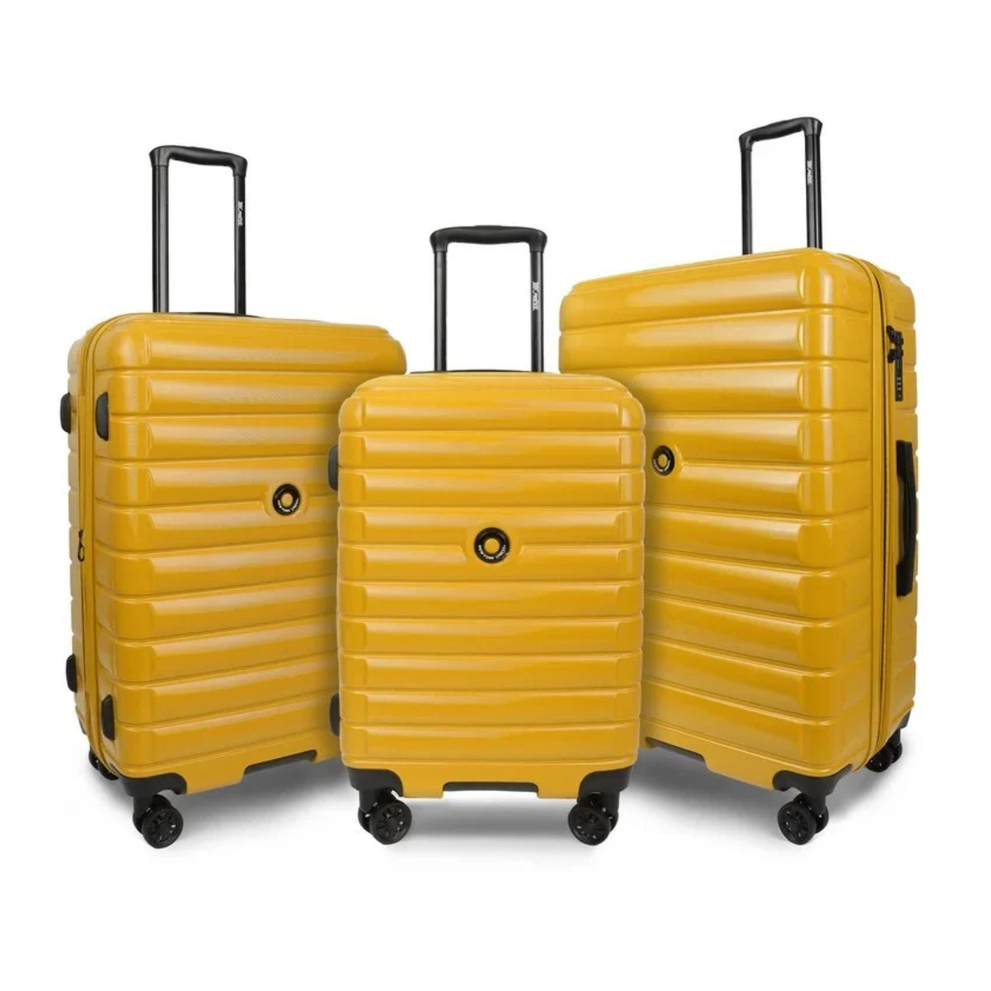 New York Xpress Hard Shell Expandable Luggage Spinner 3 Pc Set