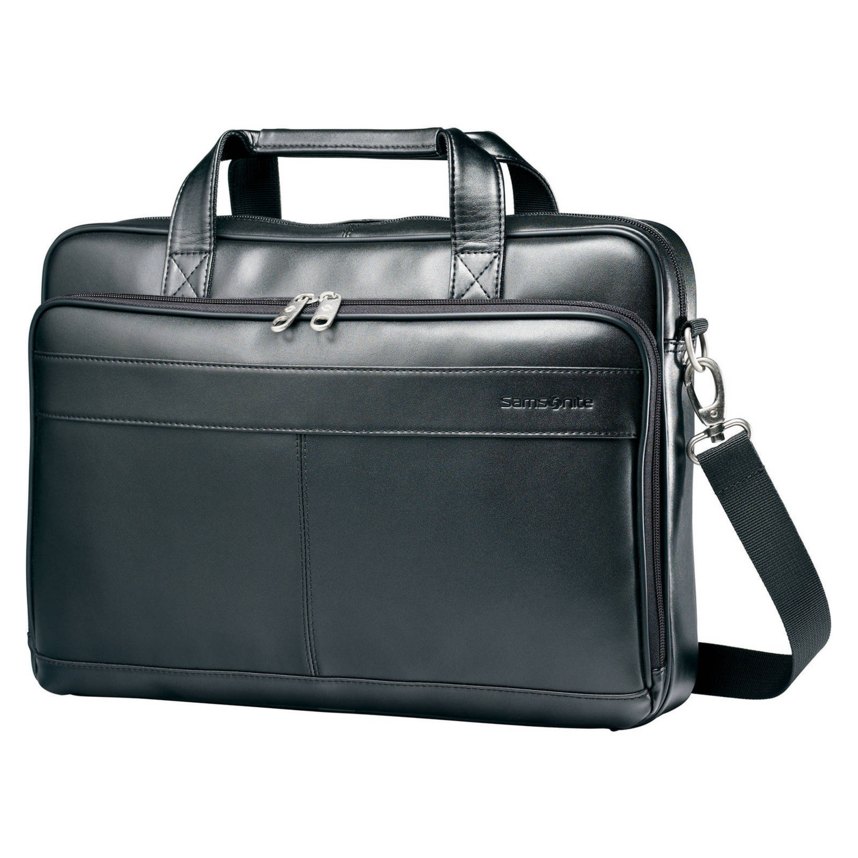Leather Slim Briefcase