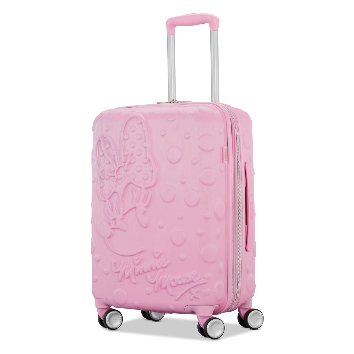 American Tourister Disney Minnie Mouse Hardside Carry-On Spinner 21" Pink