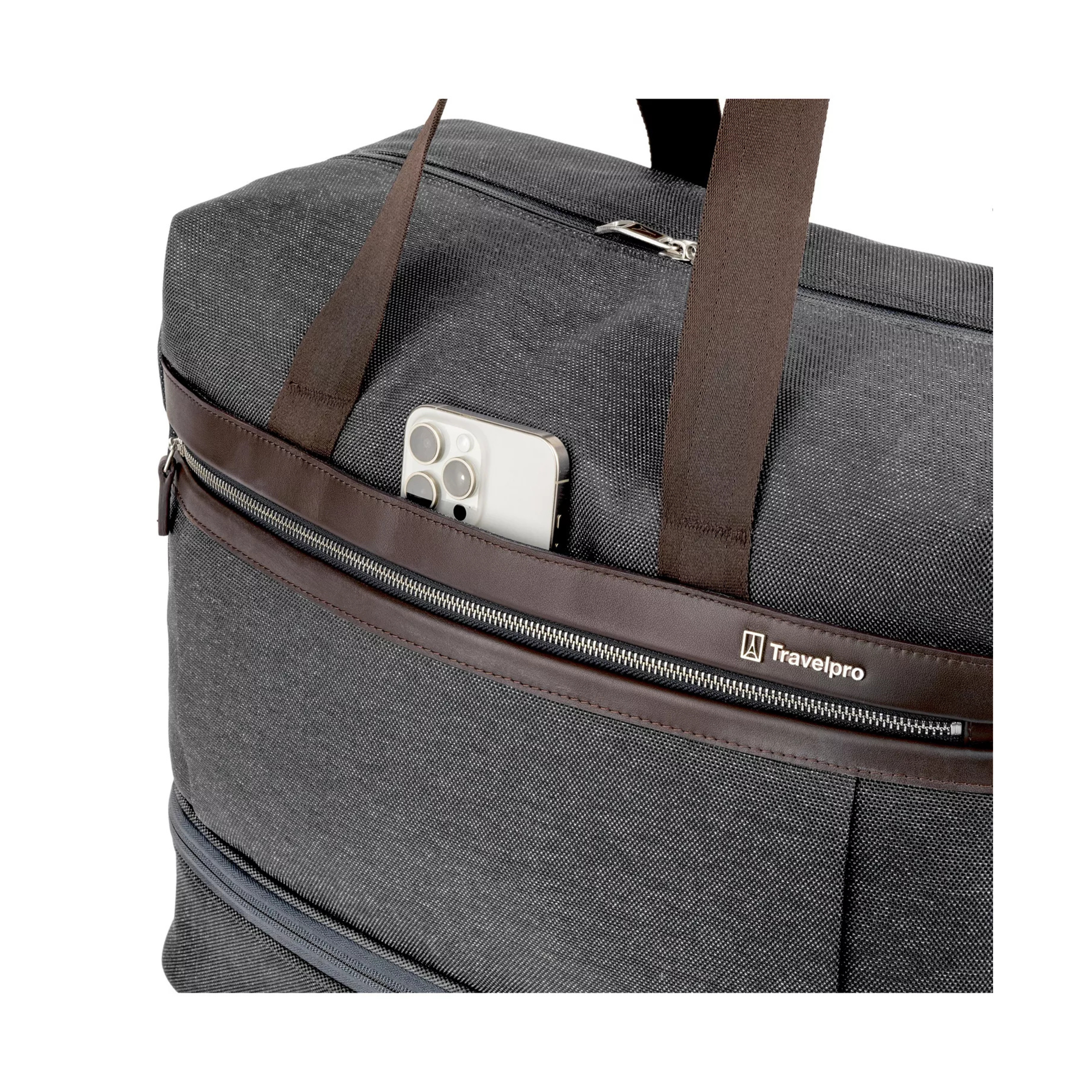 Bolso de fin de semana Platinum Elite con fondo abatible