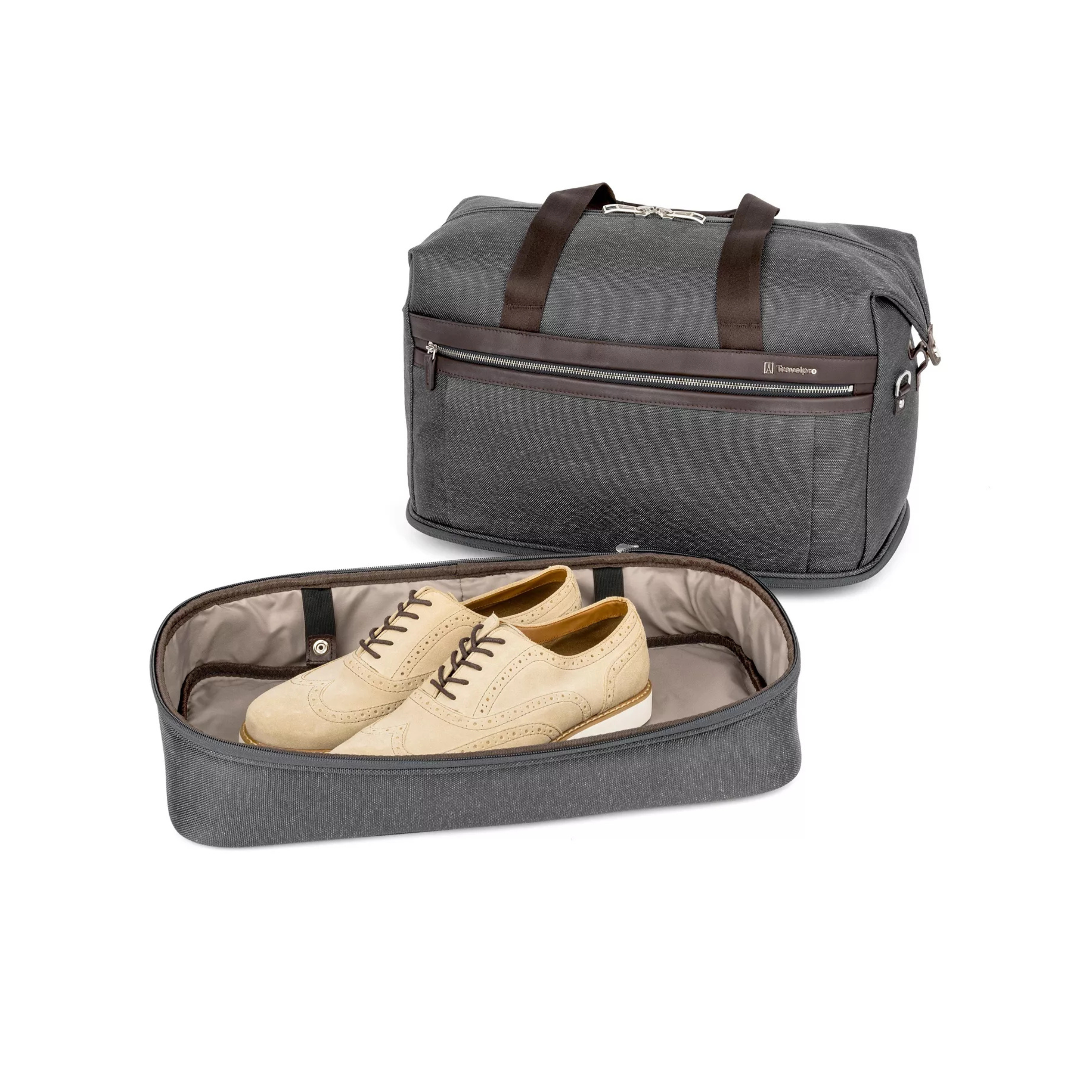 Bolso de fin de semana Platinum Elite con fondo abatible