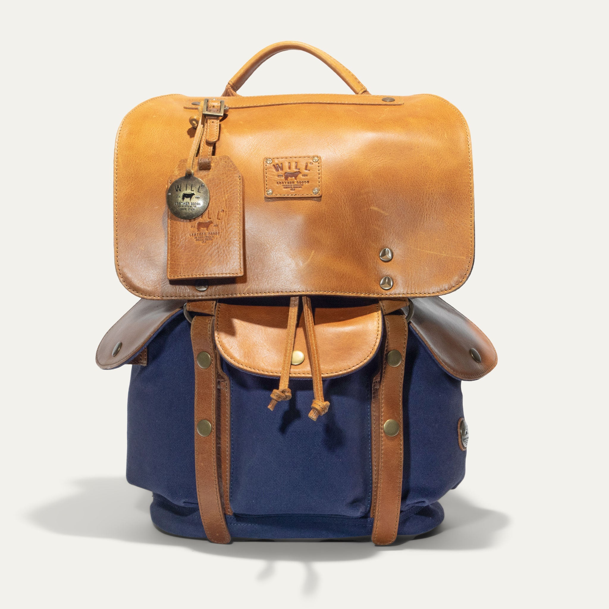 Lennon Canvas & Leather Backpack