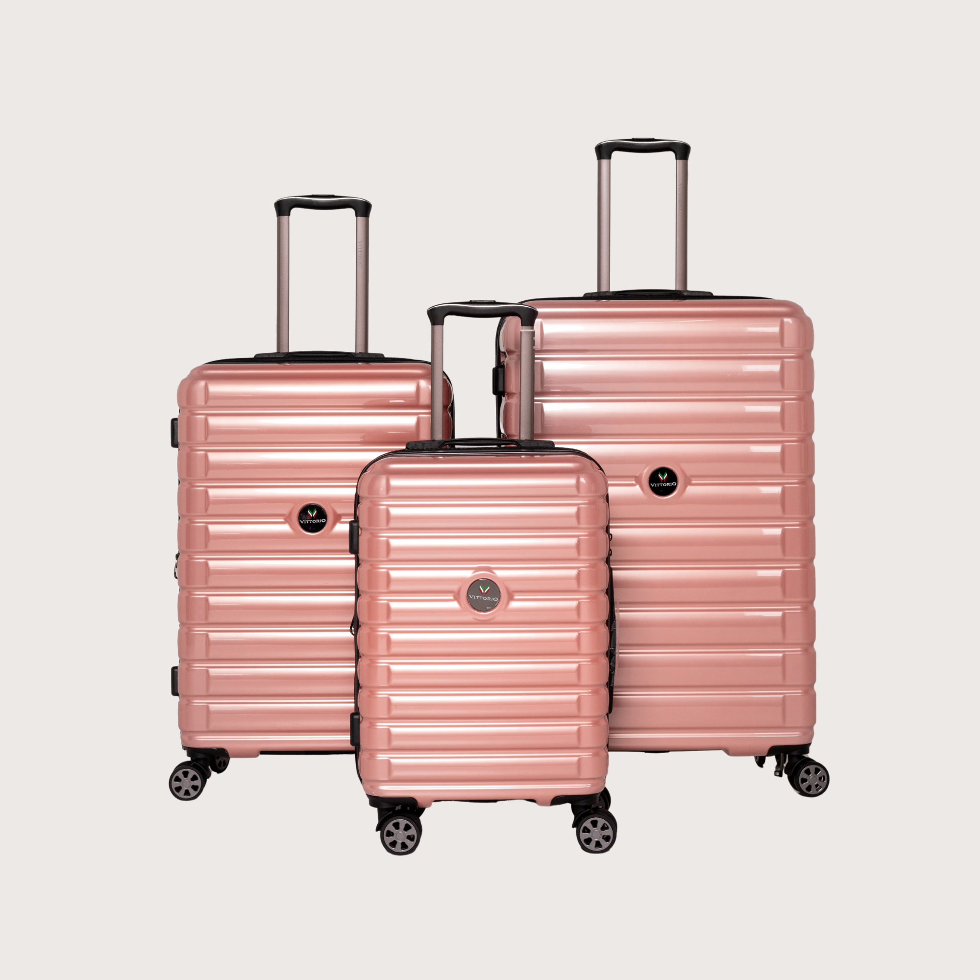Vittorio Barcelona Expandable Luggage - 3 Pc Set