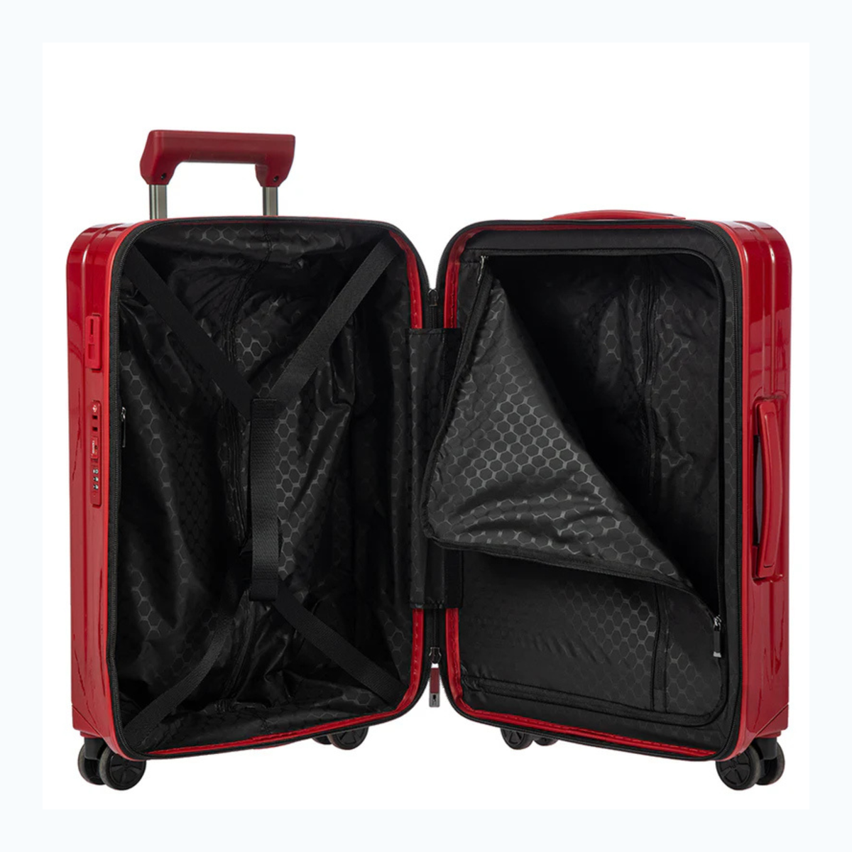 Porsche Design Roadster Expandable Spinner Collection - Carmine Red Shiny / Carry-On 21"