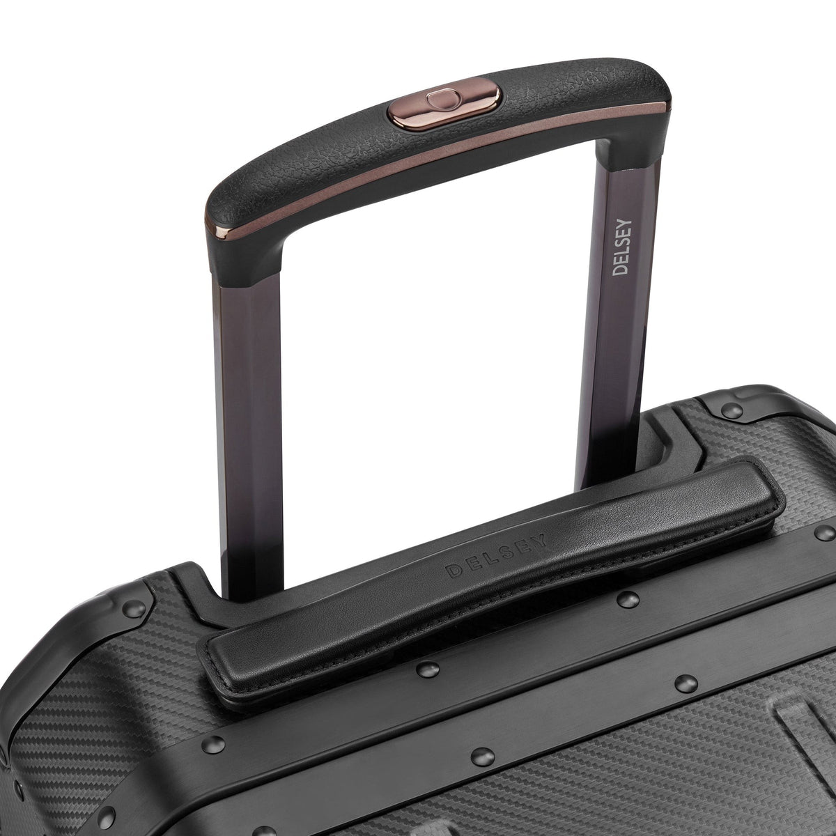 Delsey Alu'r Spinner - Black detail