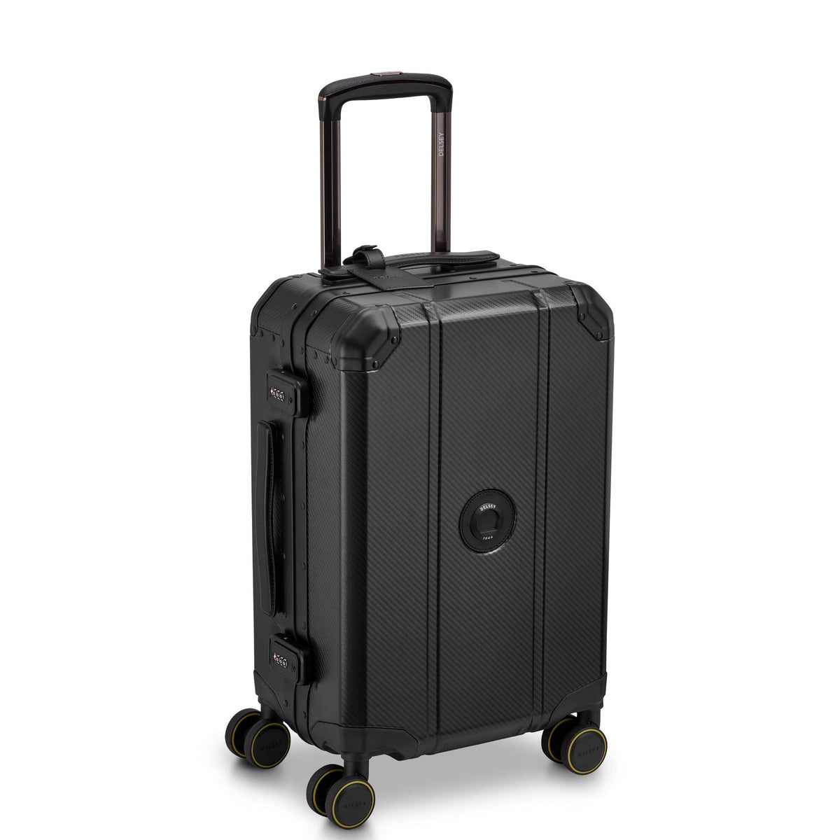 Delsey Alu'r Spinner - Black / Carry-On