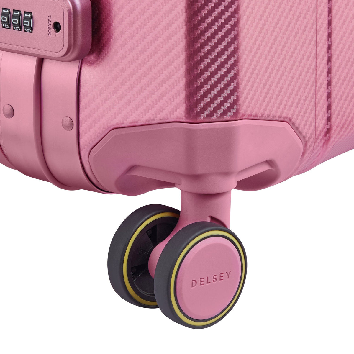 Delsey Alu'r Spinner - Pink detail