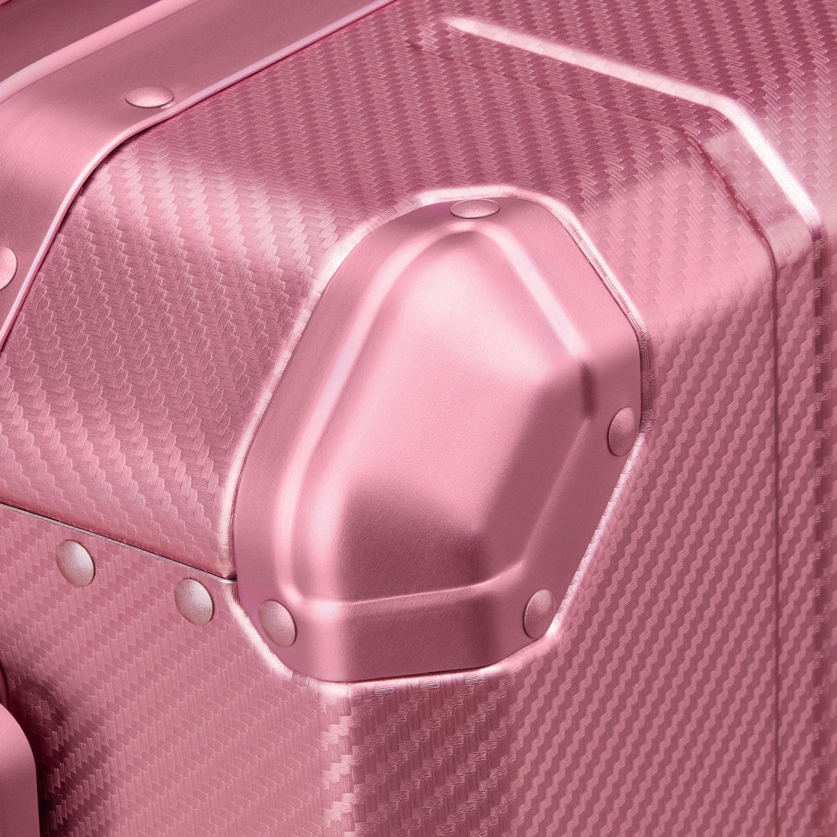 Delsey Alu'r Spinner - Pink detail