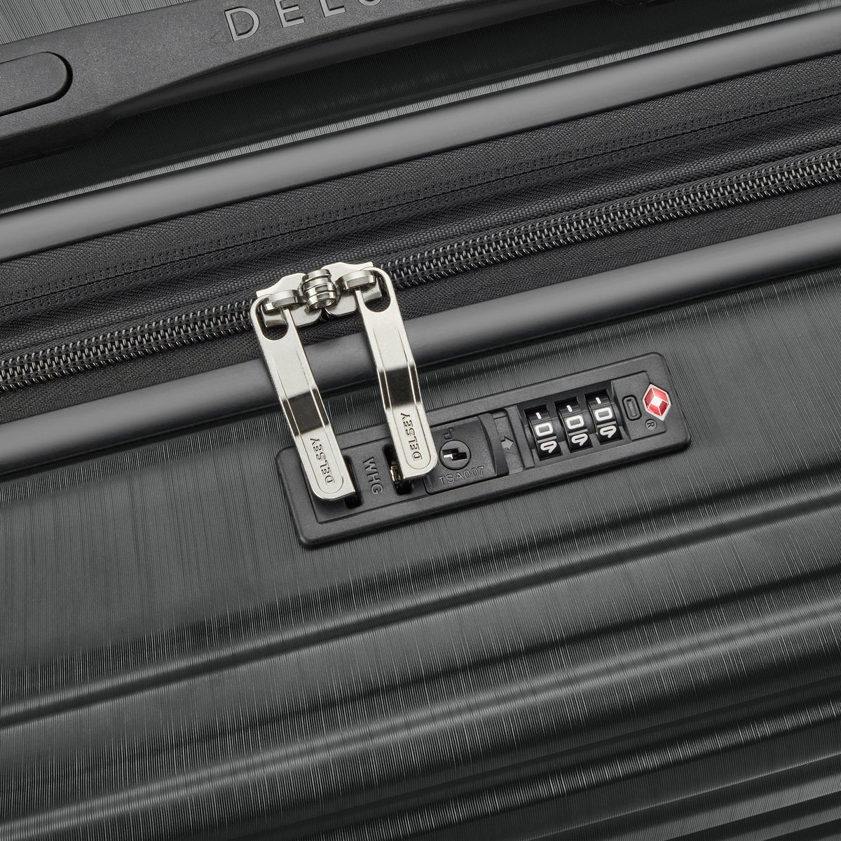 Delsey Cosmique Expandable Spinner - Black / Medium detail
