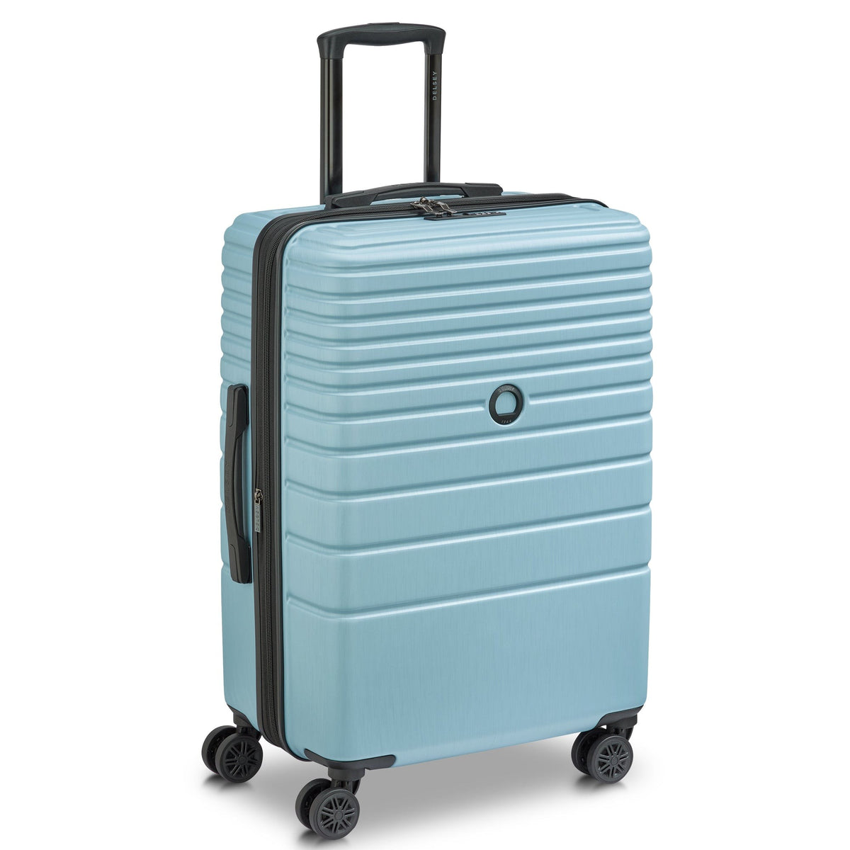 Delsey Cosmique Expandable Spinner - Light Blue / Medium