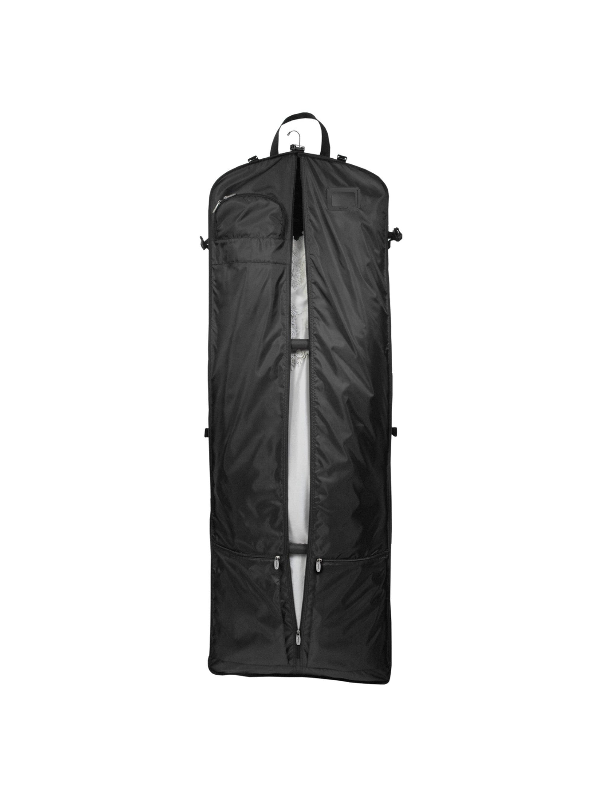 WallyBags Premium Tri-Fold Carry On Destination Wedding Gown Bag 66"