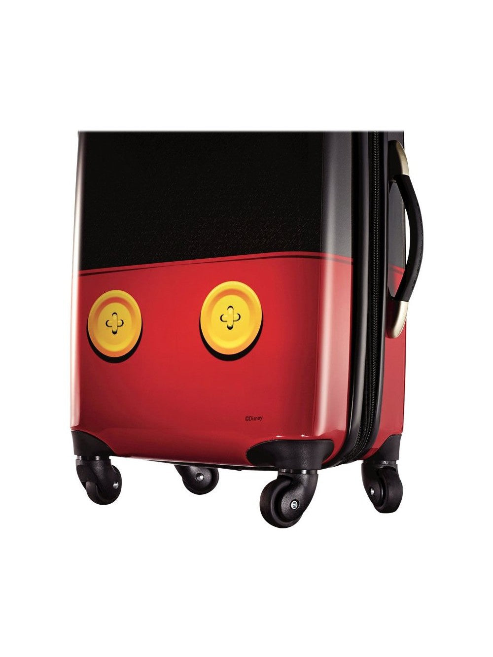 Pantalones de Mickey Mouse con ruedas giratorias de 28"